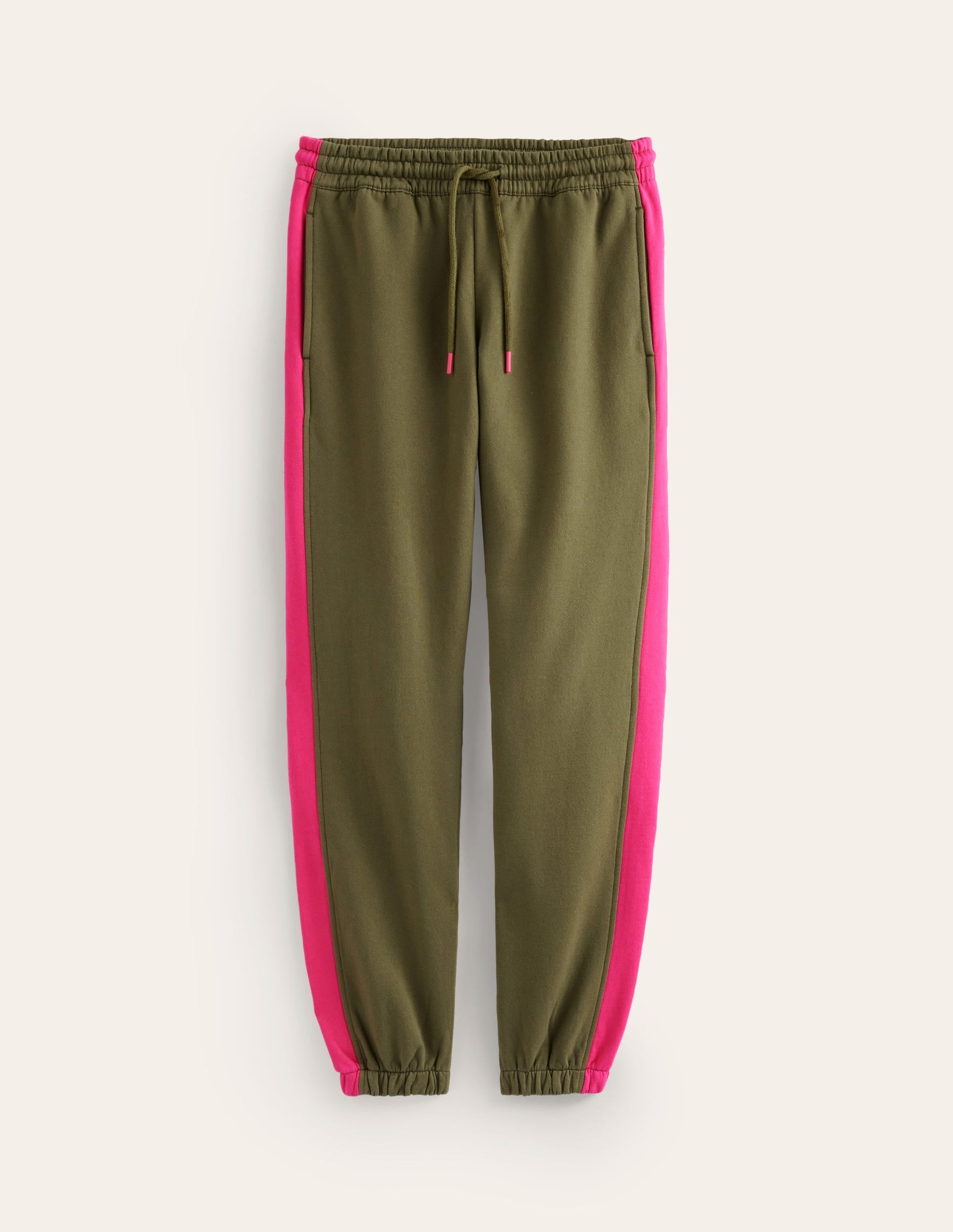 Side Panel Joggers-Khaki-5