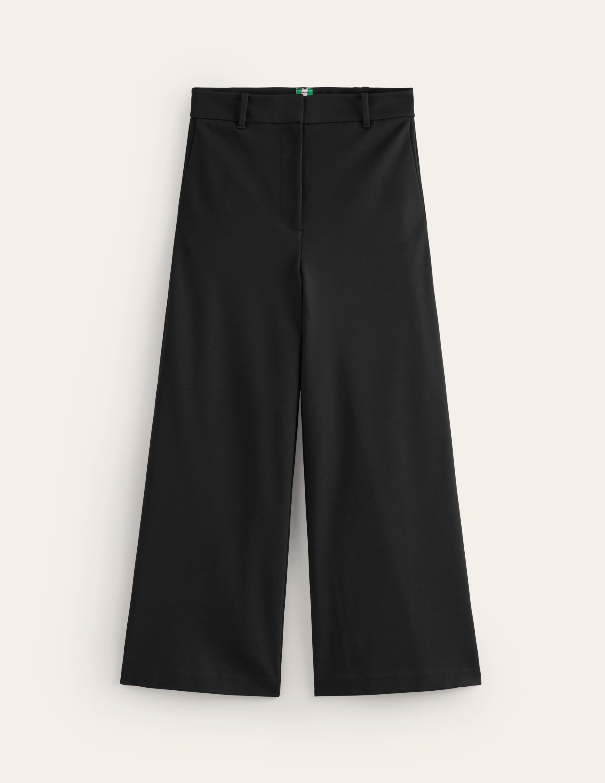 Ponte Wide Leg Culottes-Black - Image 5