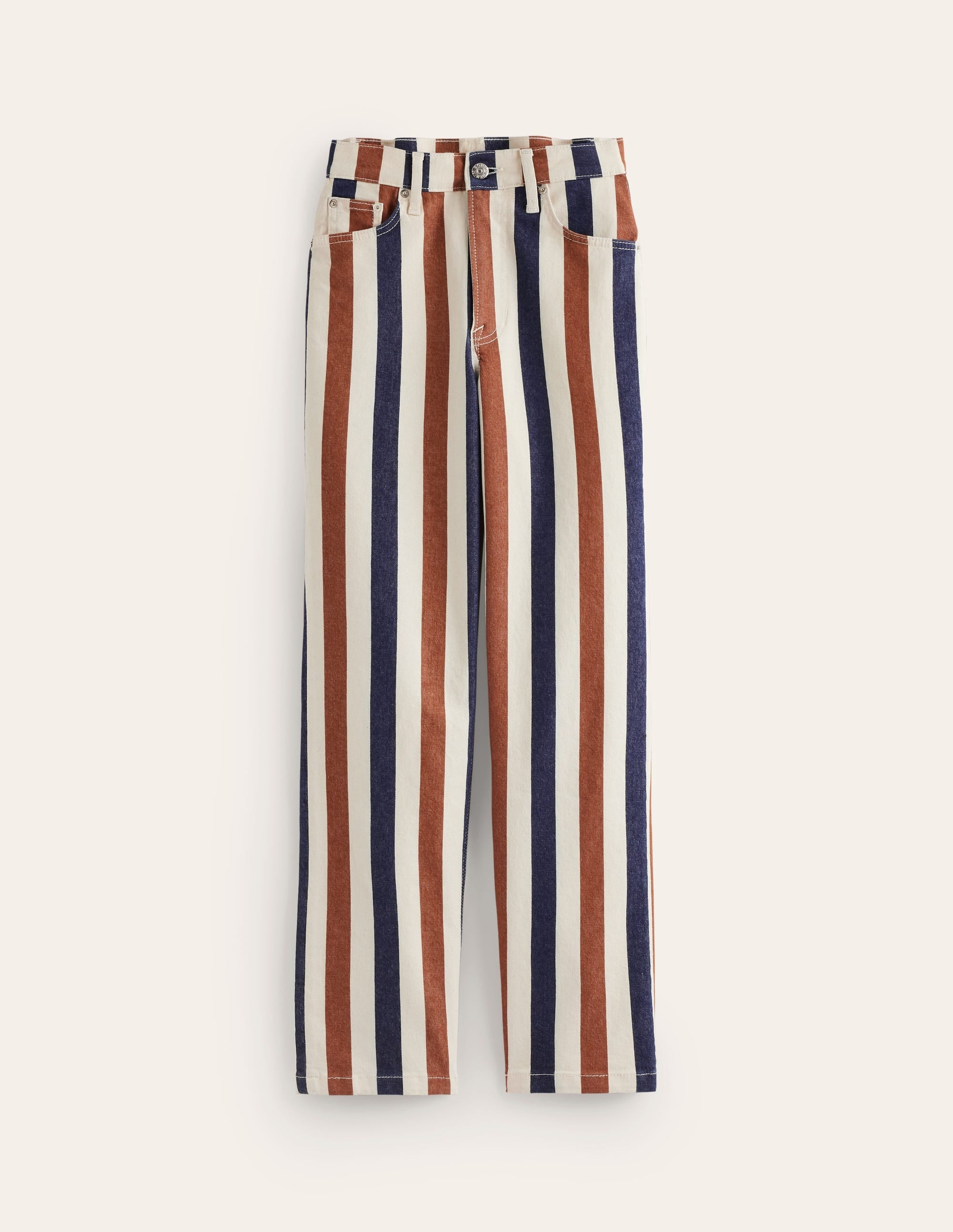 Striped Jeans-Tan Stripe - Image 7