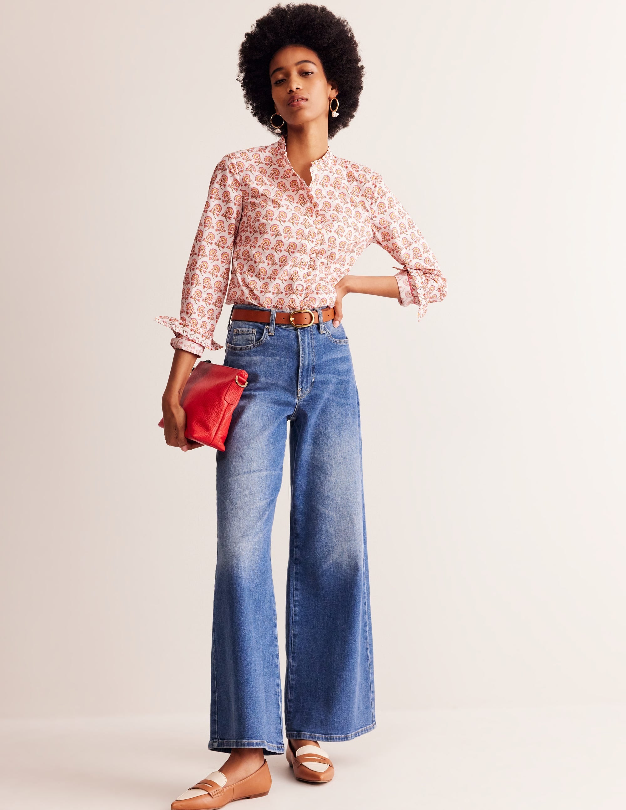 Phoebe Shirt-Ivory, Azelia SprIg - Image 4