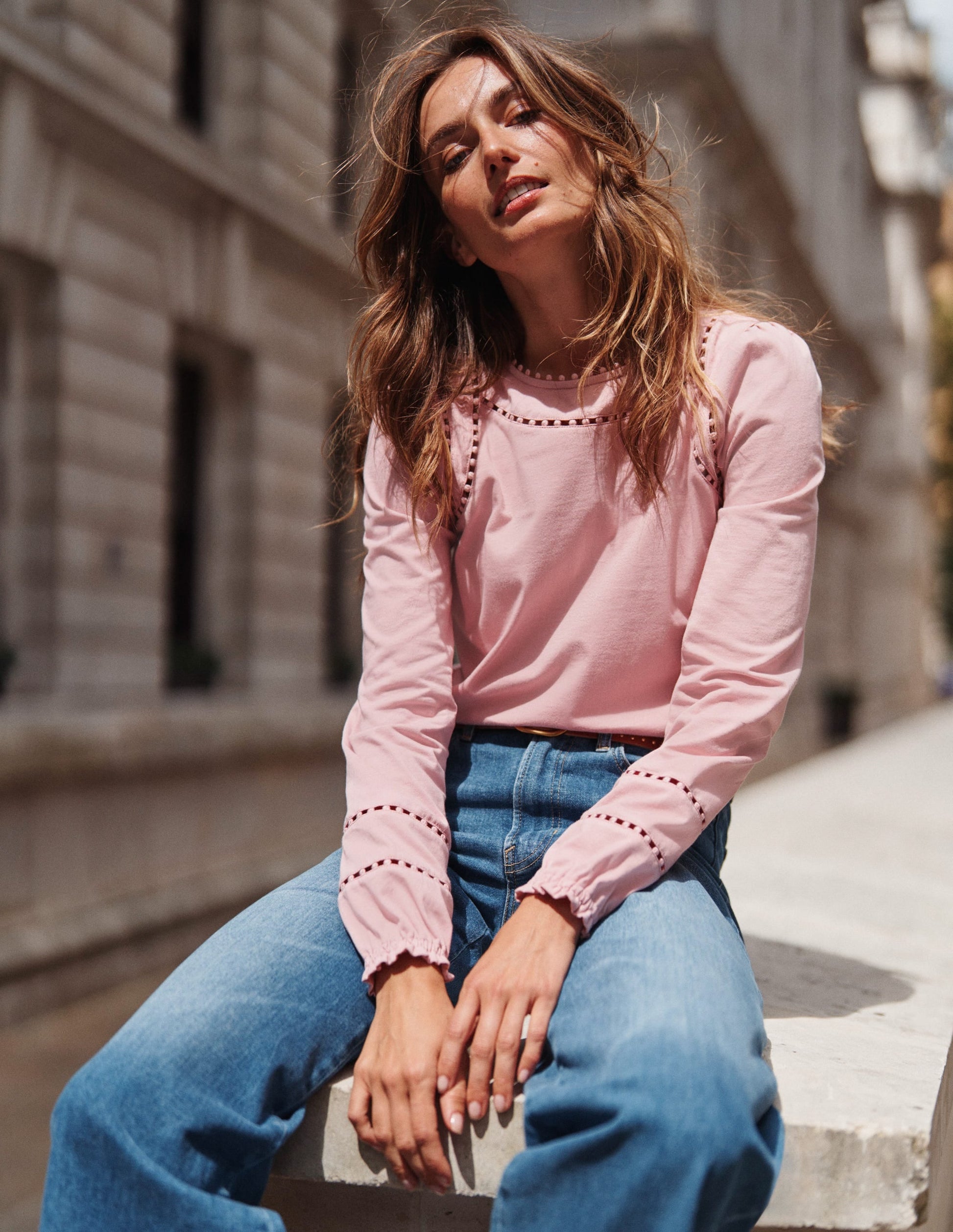 Mila Long Sleeve Top-Quartz-5