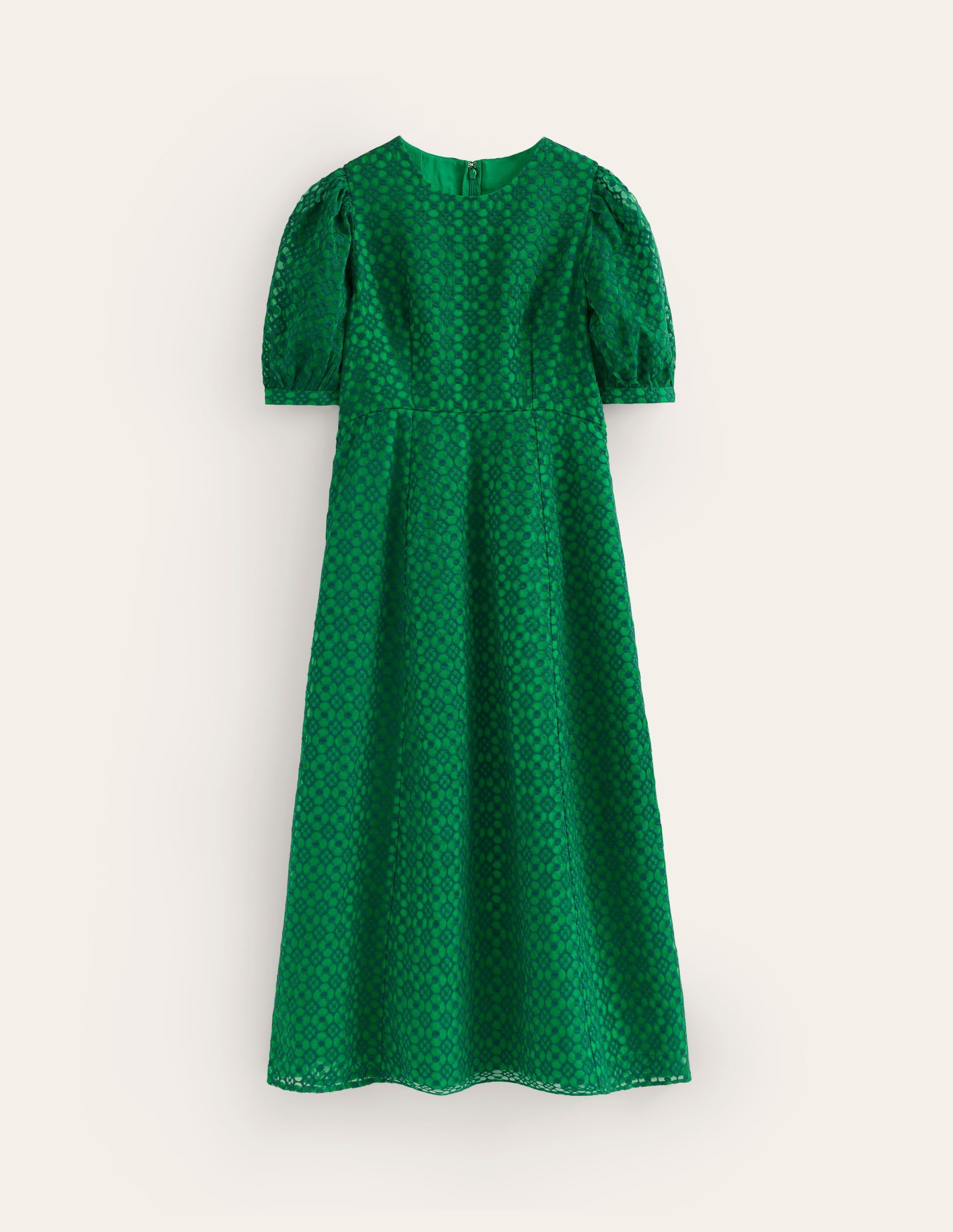 Organza Occasion Dress-Green Tambourine - Image 6