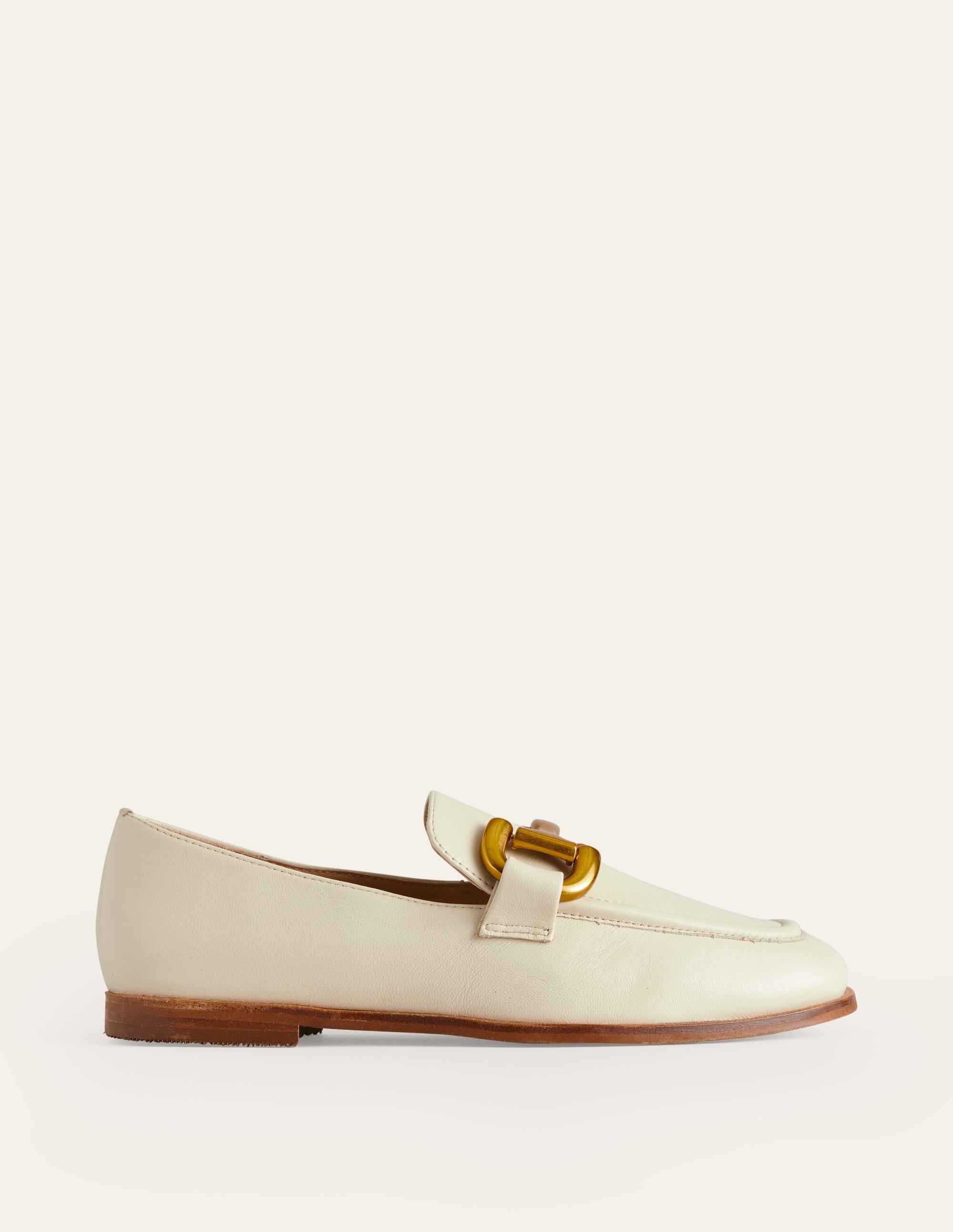 Iris Snaffle Loafers-Ecru - Image 2