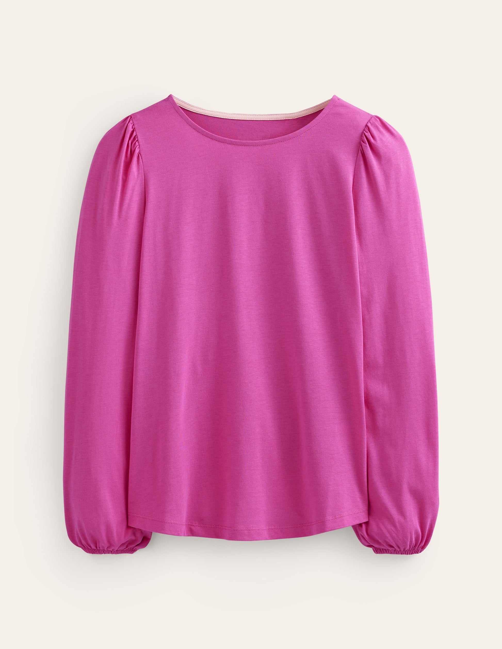 Supersoft Long Sleeve Top-Rose Violet-5