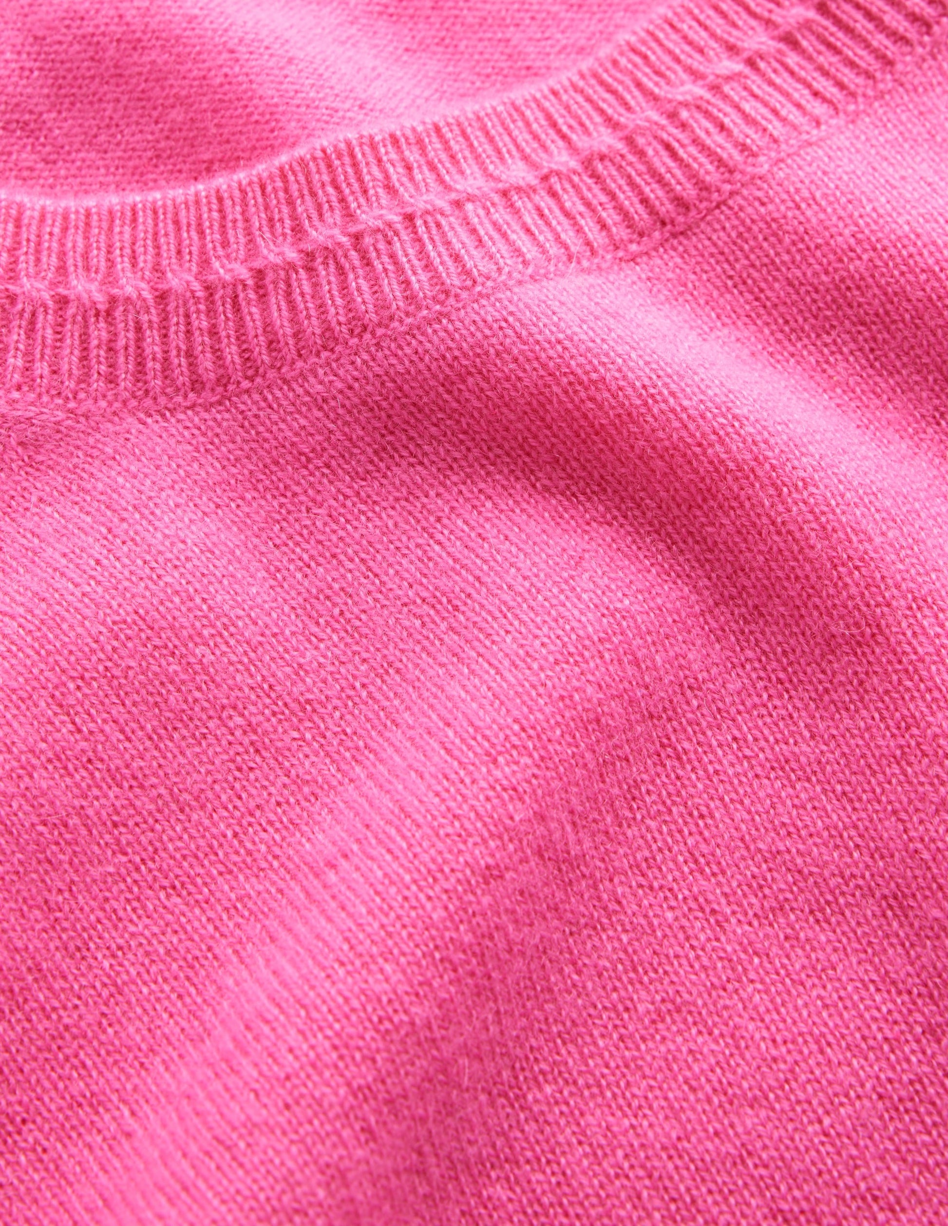 Eva Cashmere Crew Neck Jumper-Orchid Smoke Pink-7
