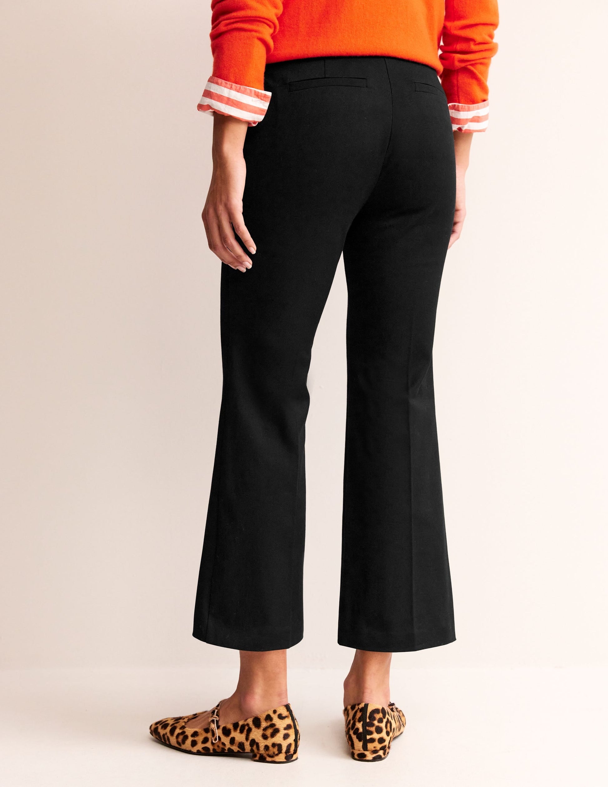 Chelsea Bi-stretch Trousers-Black-3