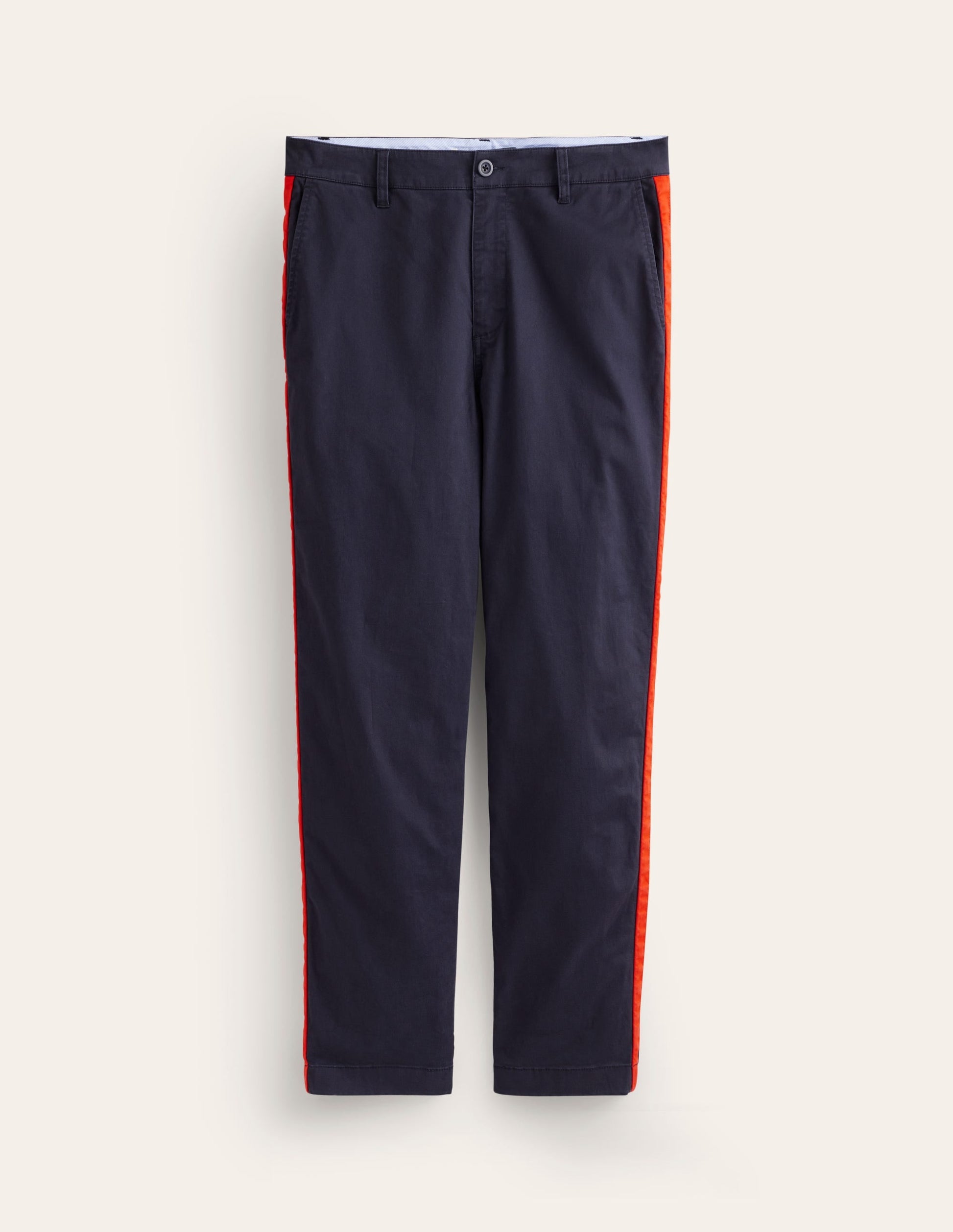 Barnsbury Chino Trousers-Navy Side Stripe-5