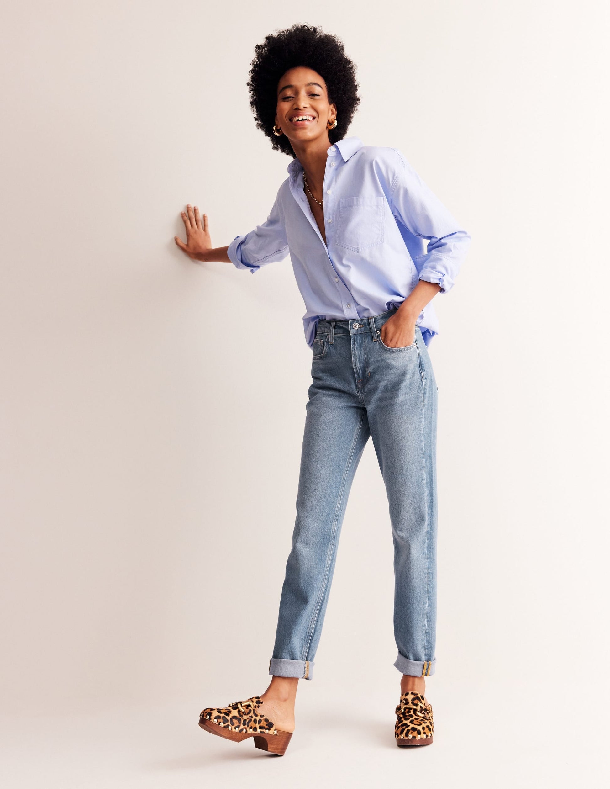 Girlfriend Jean-Vintage Light-1