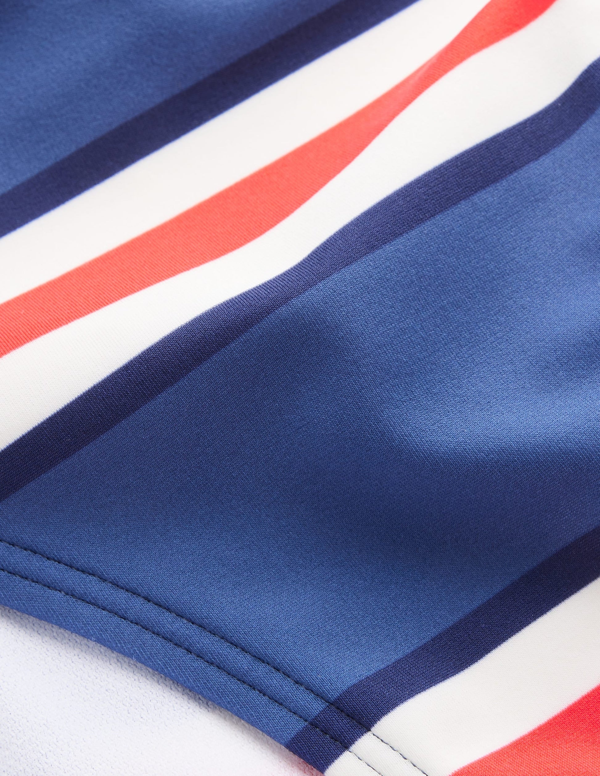Classic Bikini Bottoms-Blue Jay, Poppy Red Stripe-6