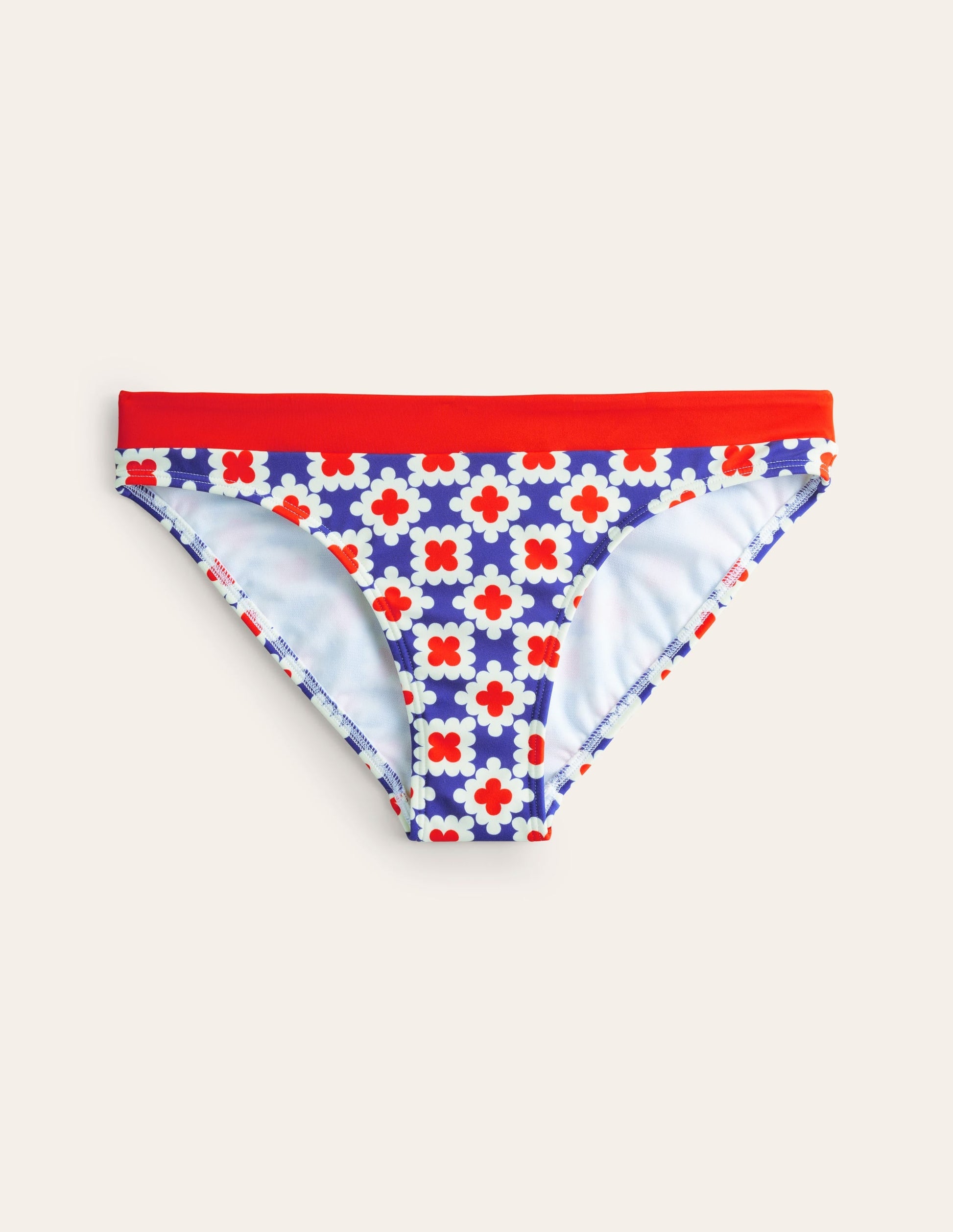 Ithaca Panel Bikini Bottoms-Surf the web, Abstract Tile-5