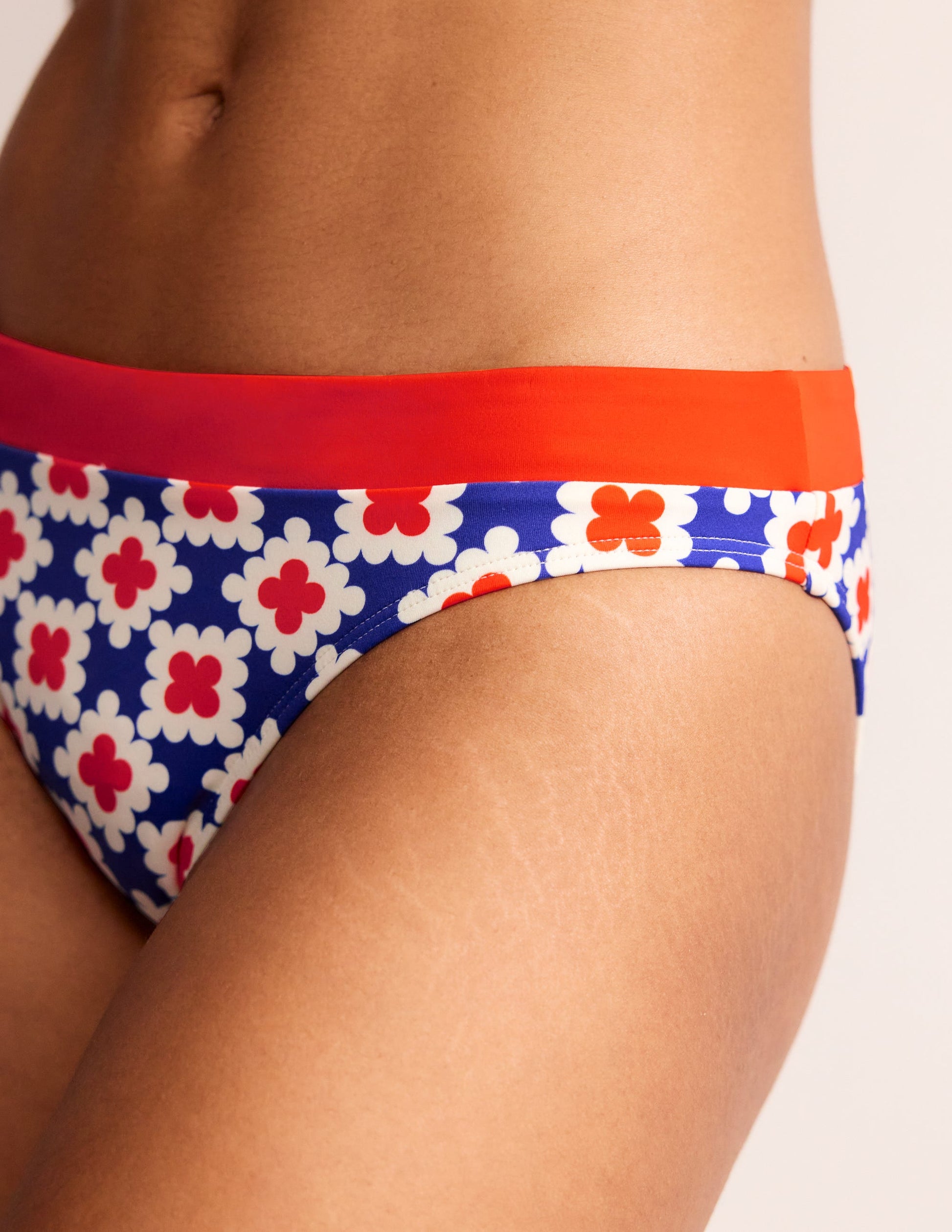 Ithaca Panel Bikini Bottoms-Surf the web, Abstract Tile-2