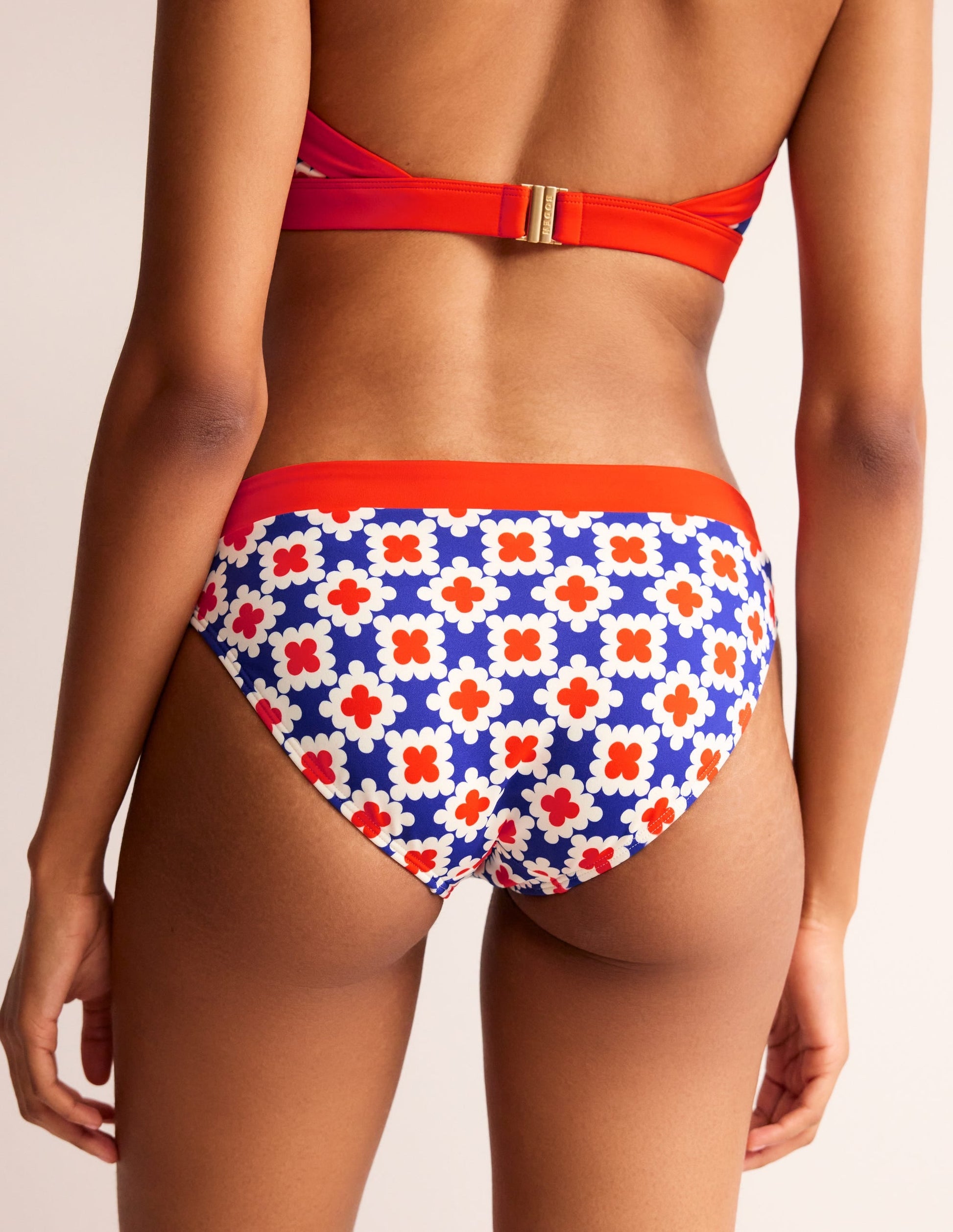 Ithaca Panel Bikini Bottoms-Surf the web, Abstract Tile-3