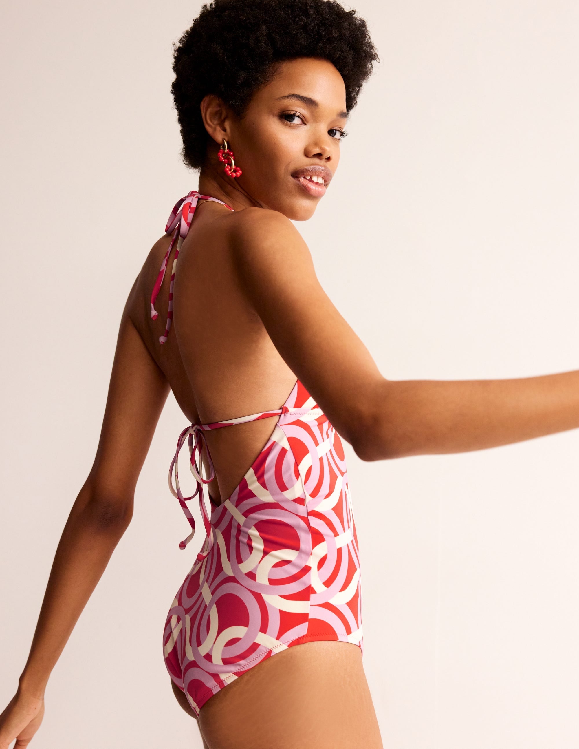 Symi String Swimsuit-Fiesta, Geo Whirl - Image 4