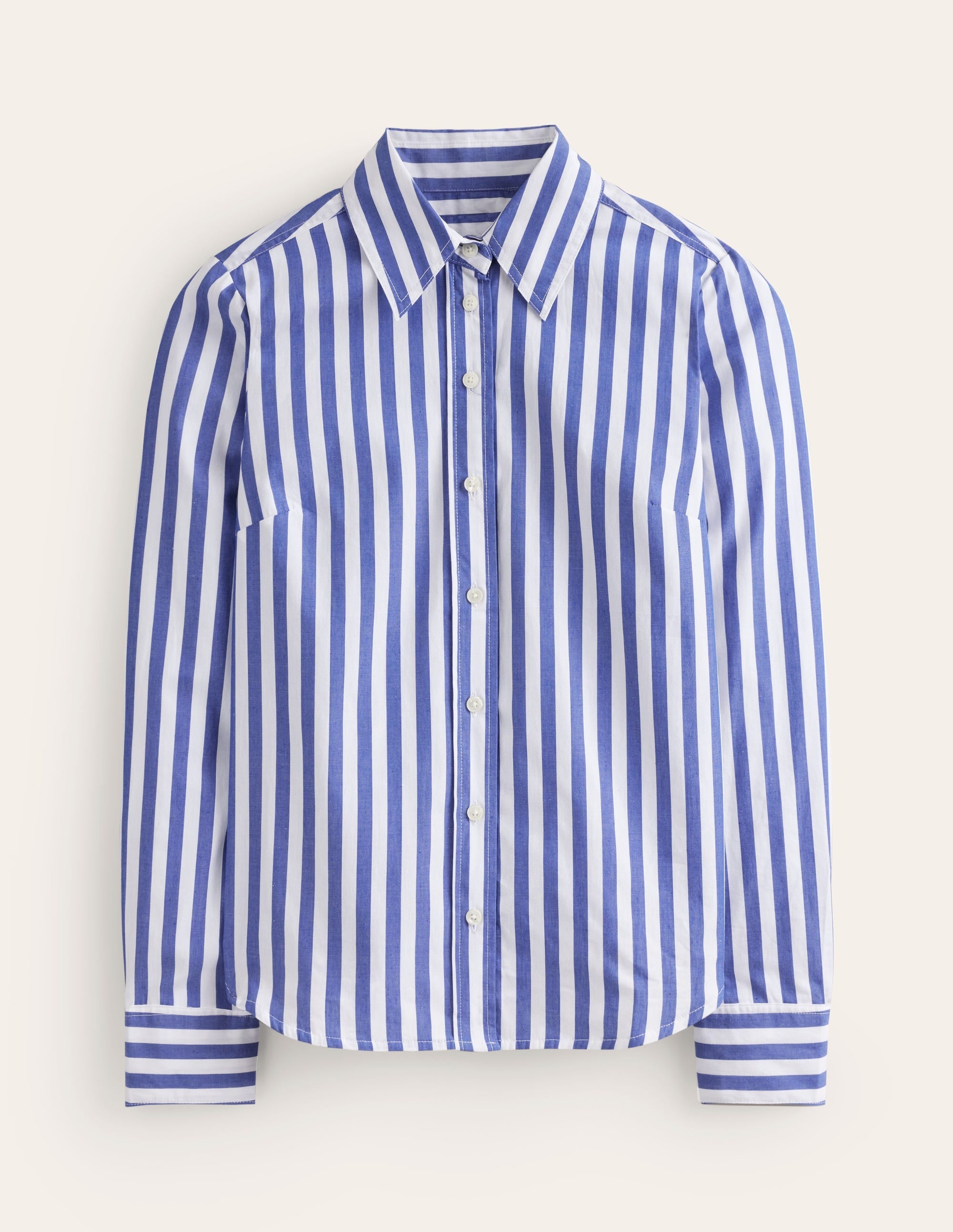 Sienna Cotton Shirt-Surf The Web Stripe - Image 6