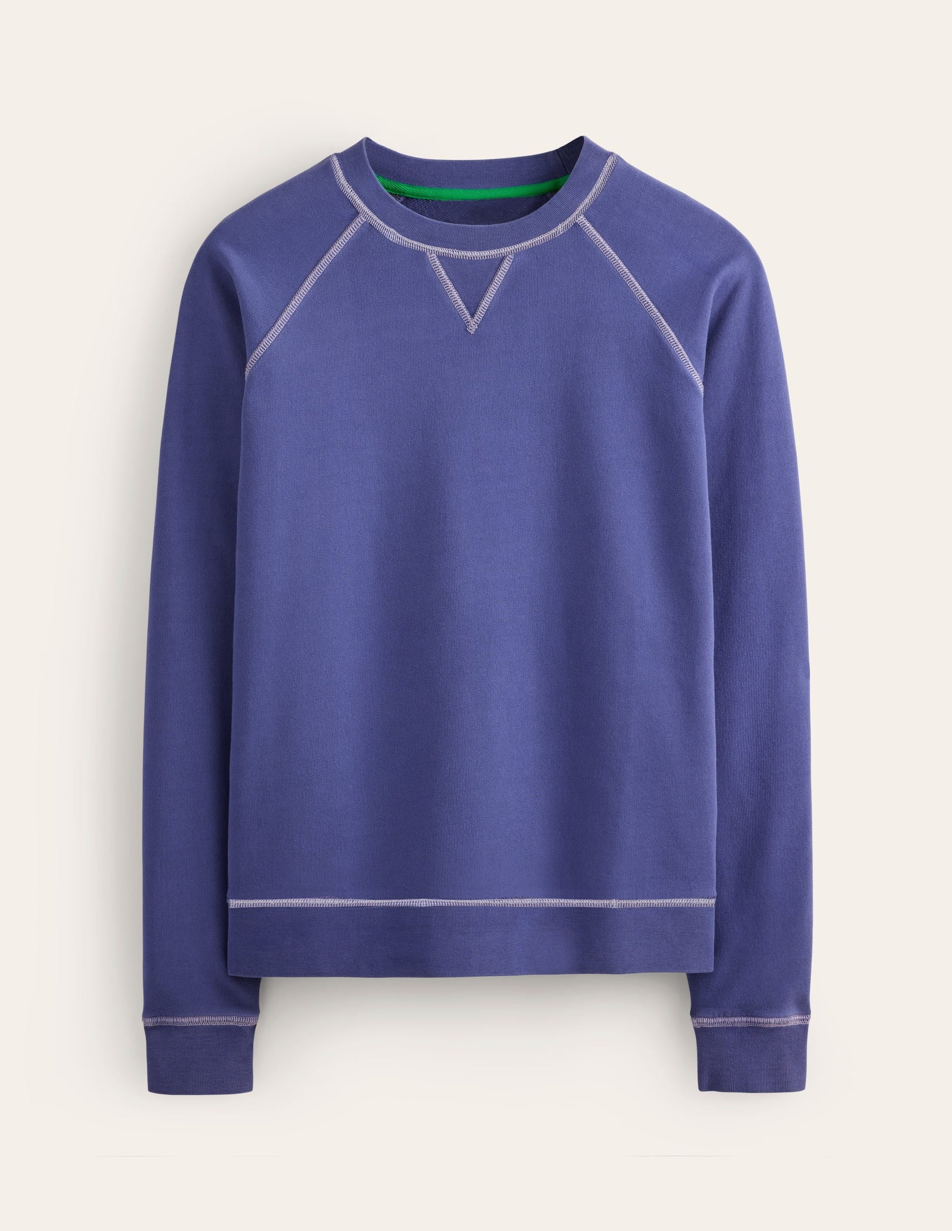Washed Raglan Sweatshirt-Soft Starboard-5