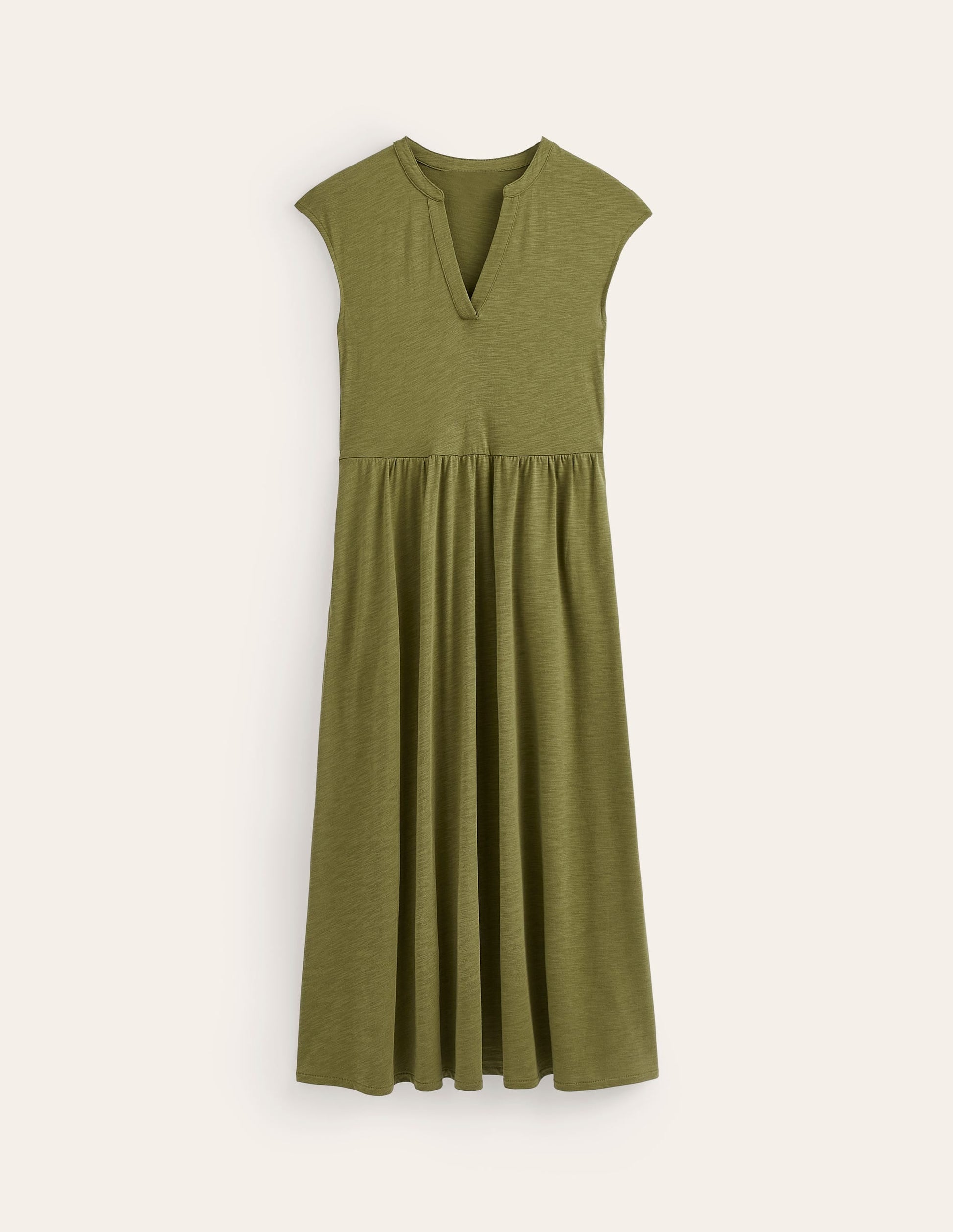 Chloe Notch Jersey Midi Dress-G-5