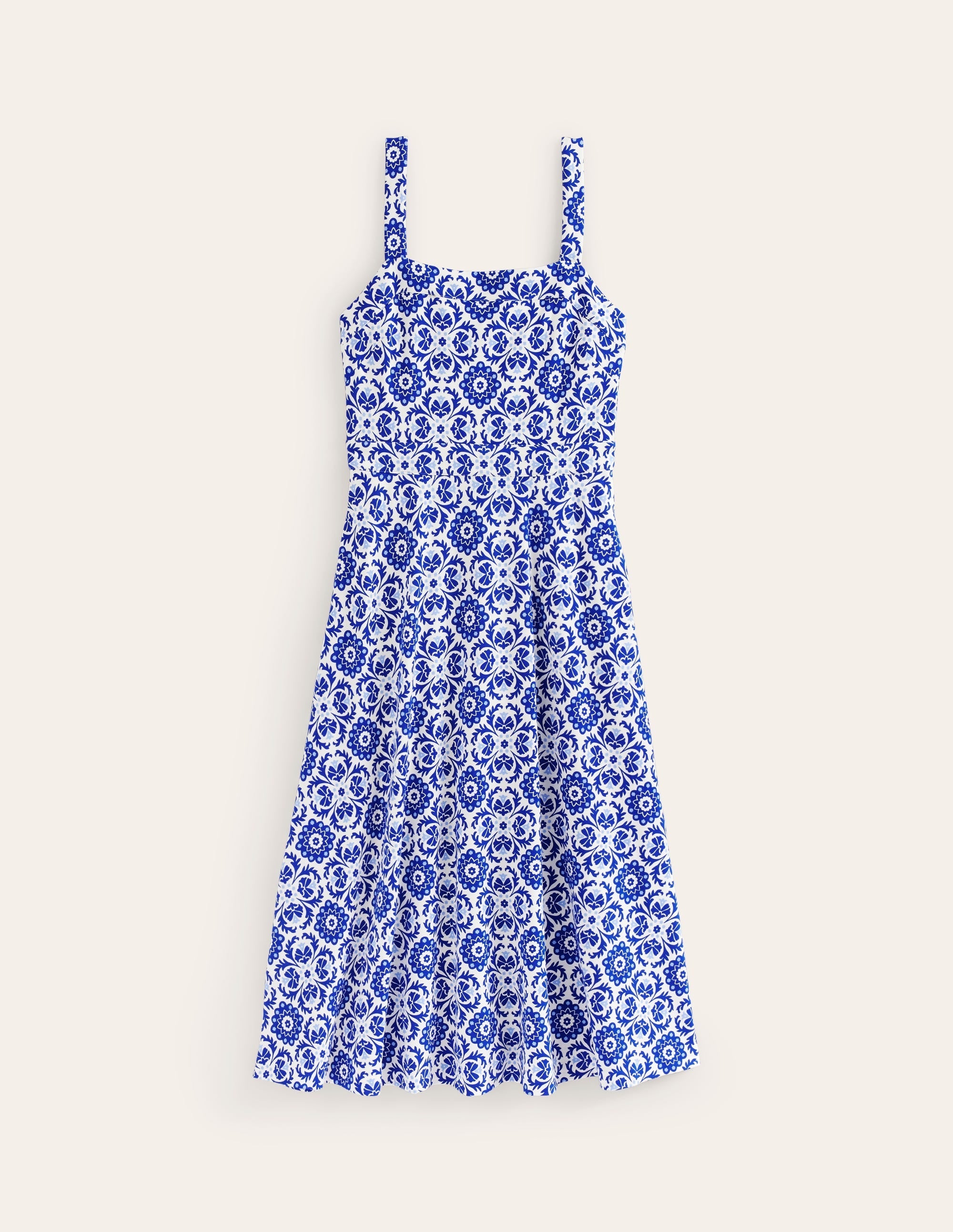 Bridget Ponte Midi Dress-Surf the Web, Mosaic Bloom - Image 5