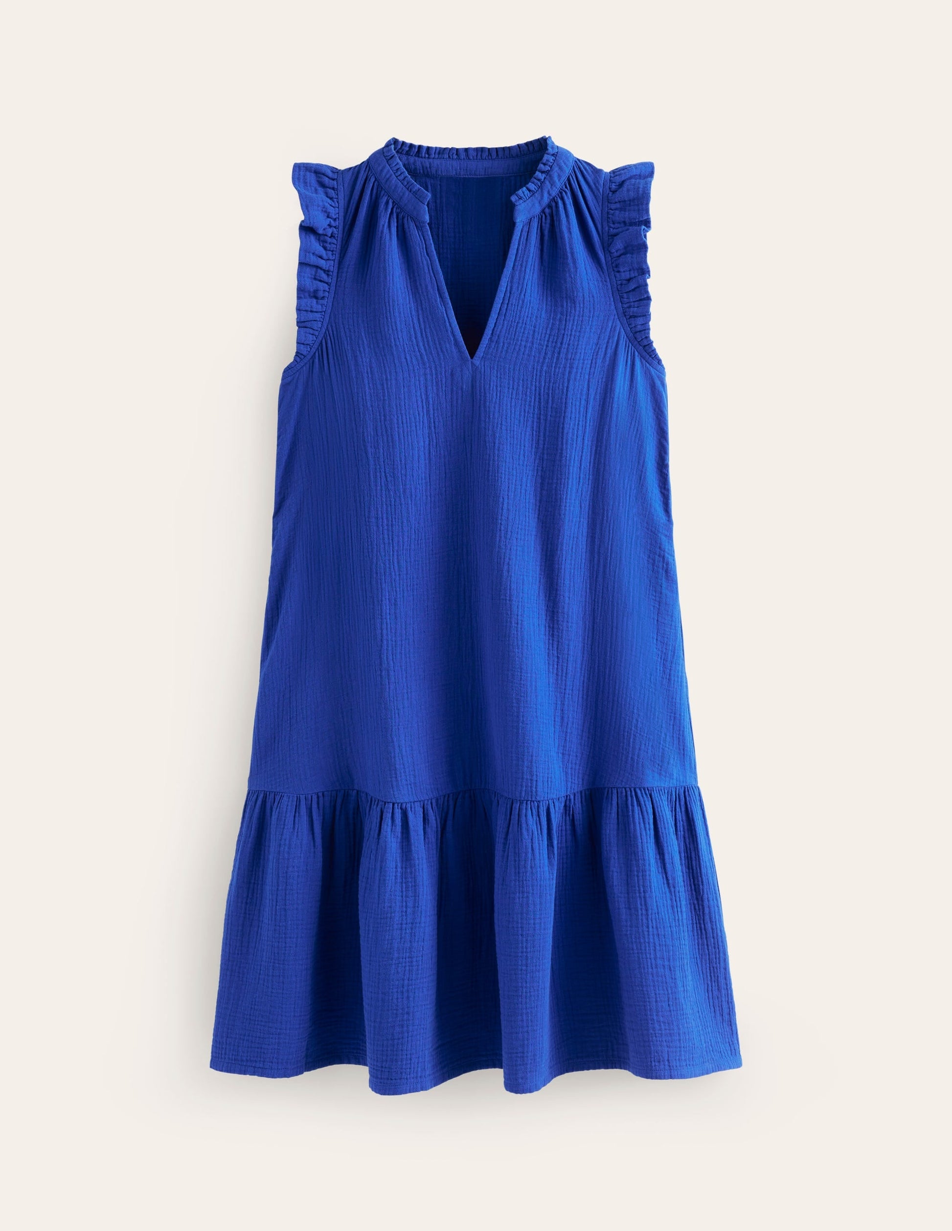 Daisy Double Cloth Short Dress-Surf The Web-6