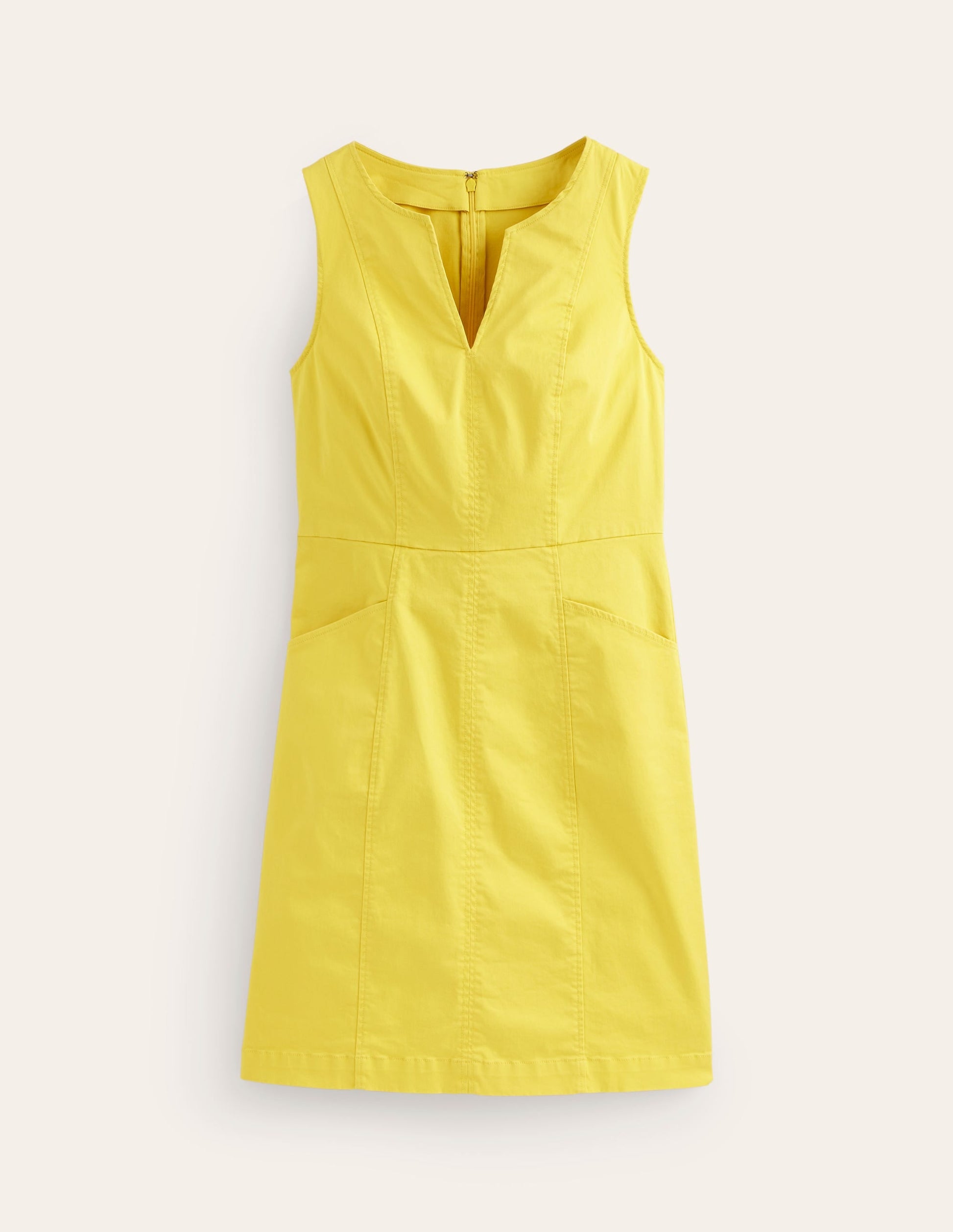 Helena Chino Short Dress-Passionfruit-5