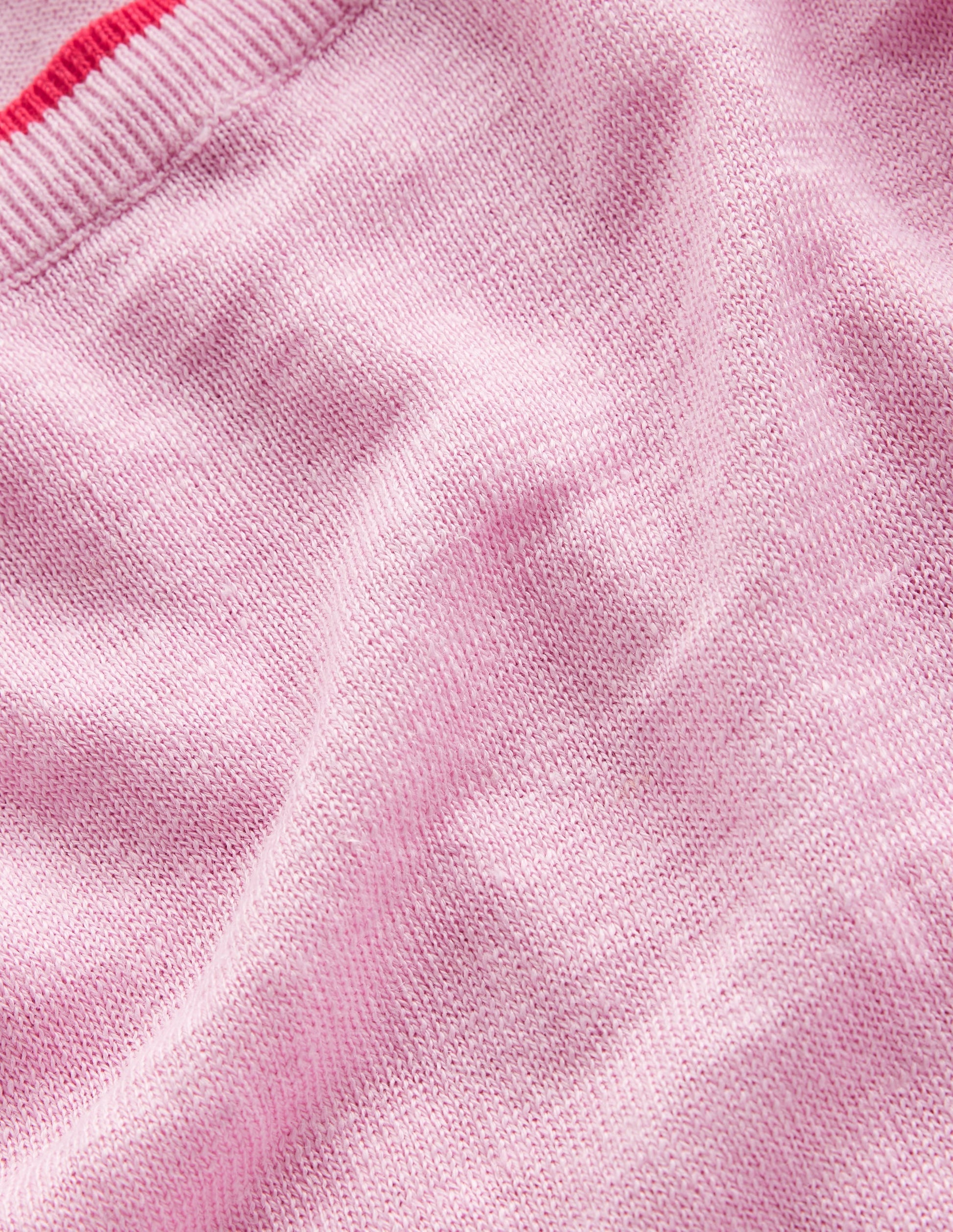 Maggie Boat Neck Linen T-Shirt-Soft Peony Pink-6