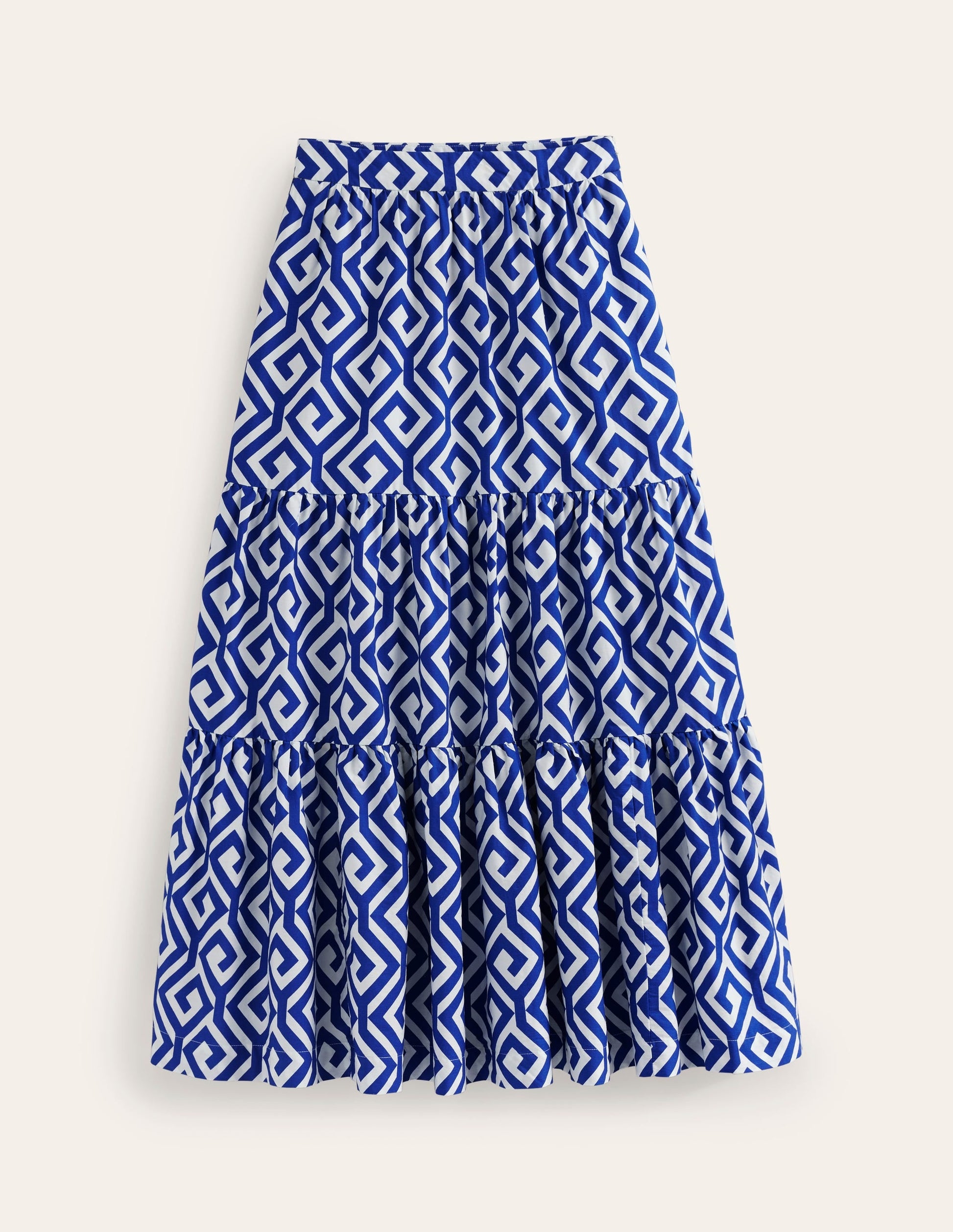 Lorna Tiered Maxi Skirt-Surf the web, Maze-6