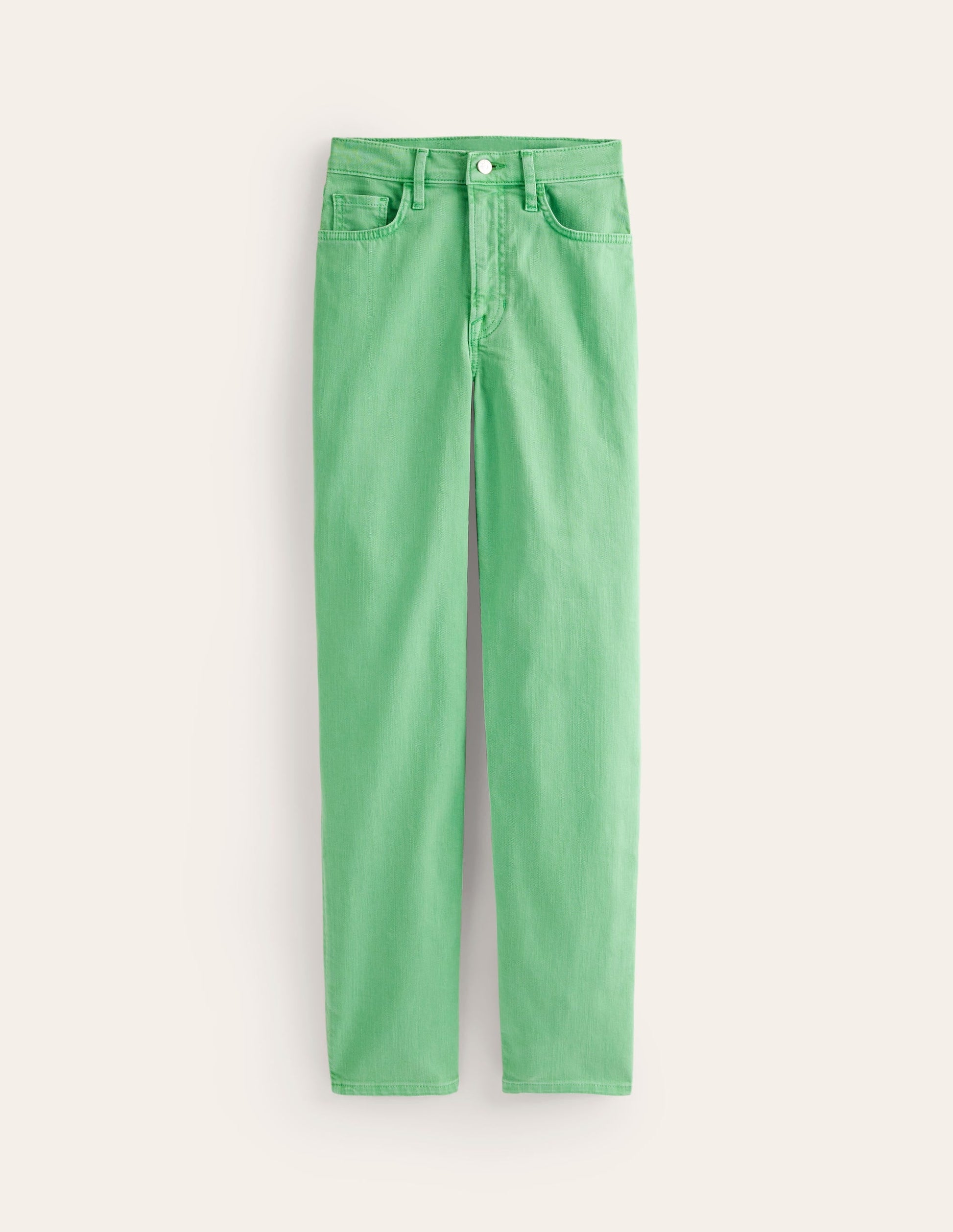 Mid Rise Slim Leg Jeans-Ming Green-6