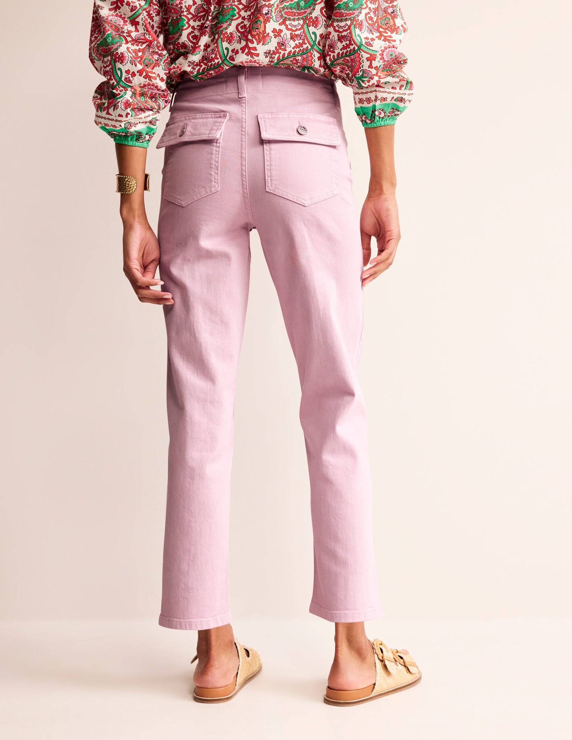 Kensington Casual Trousers-Sweet Lilac-3