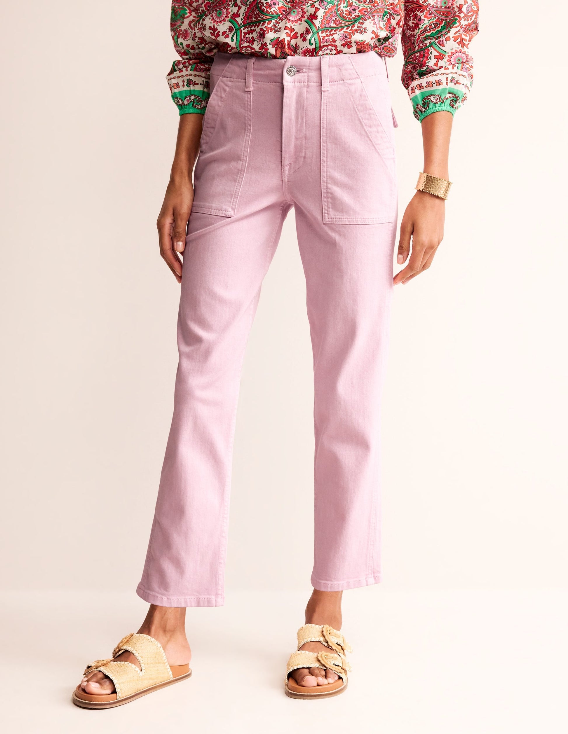 Kensington Casual Trousers-Sweet Lilac-4