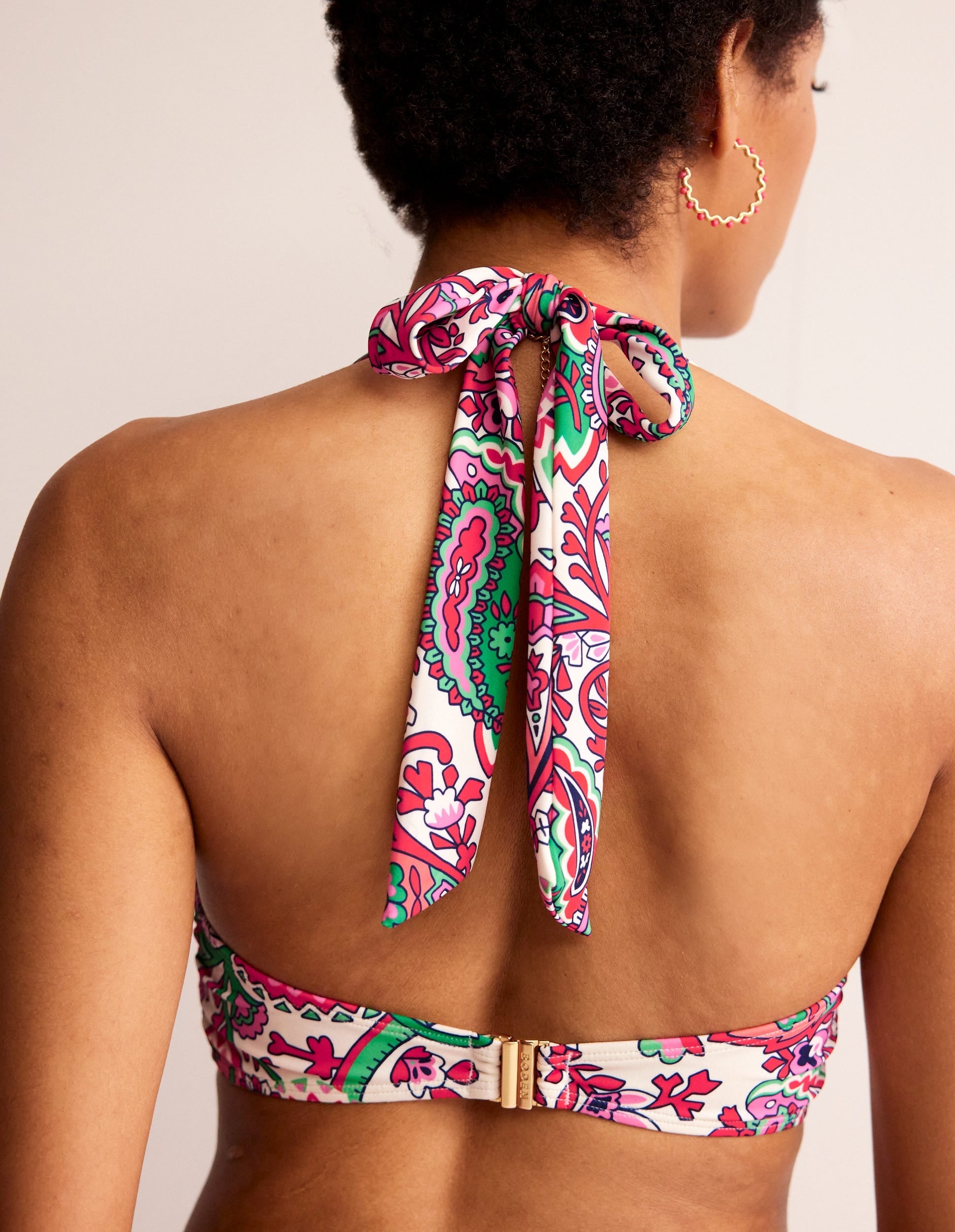 Levanzo Halter Bikini Top-Multi, Fantastical-3