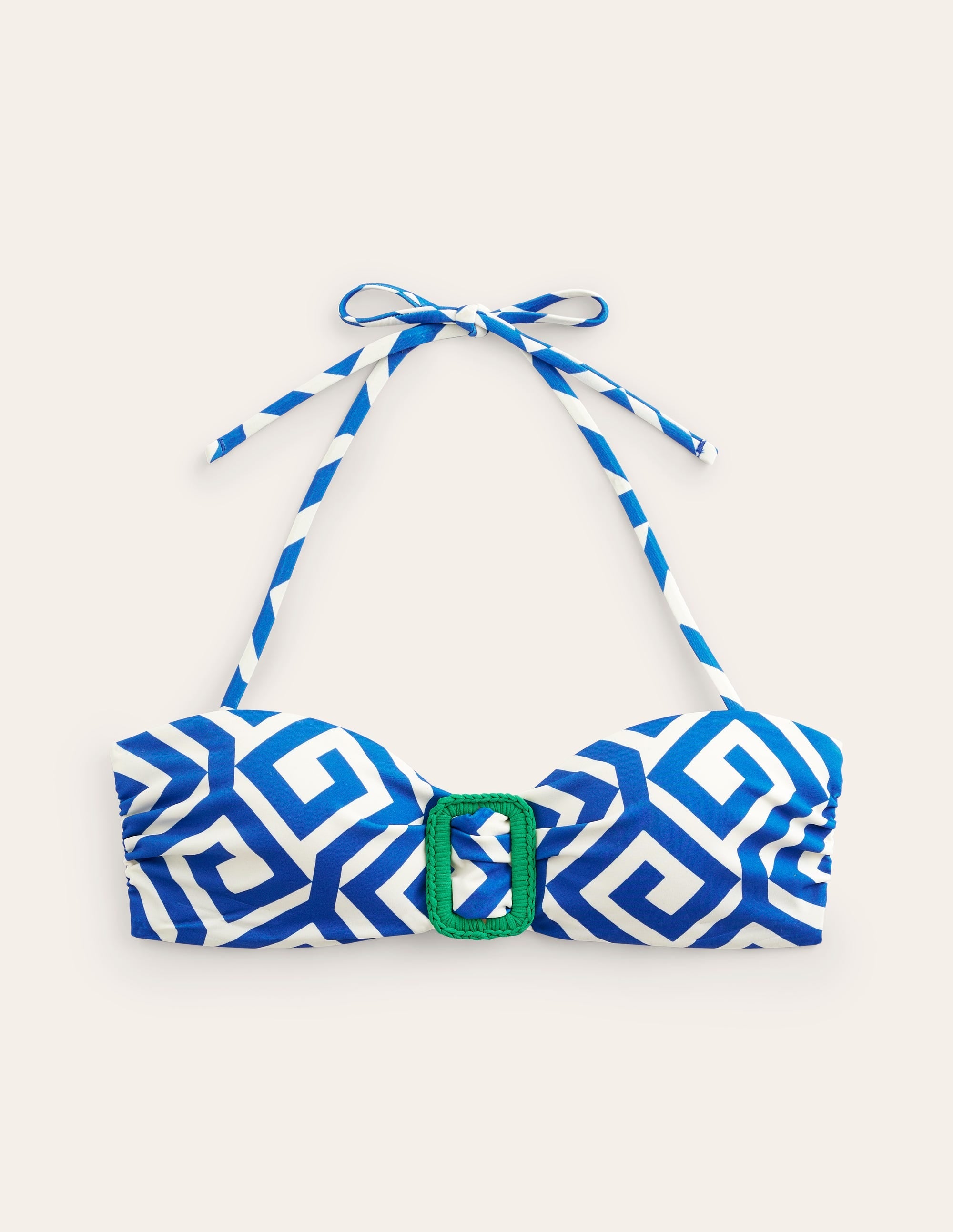 Taormina  Bandeau Bikini Top-Surf The Web, Maze - Image 6