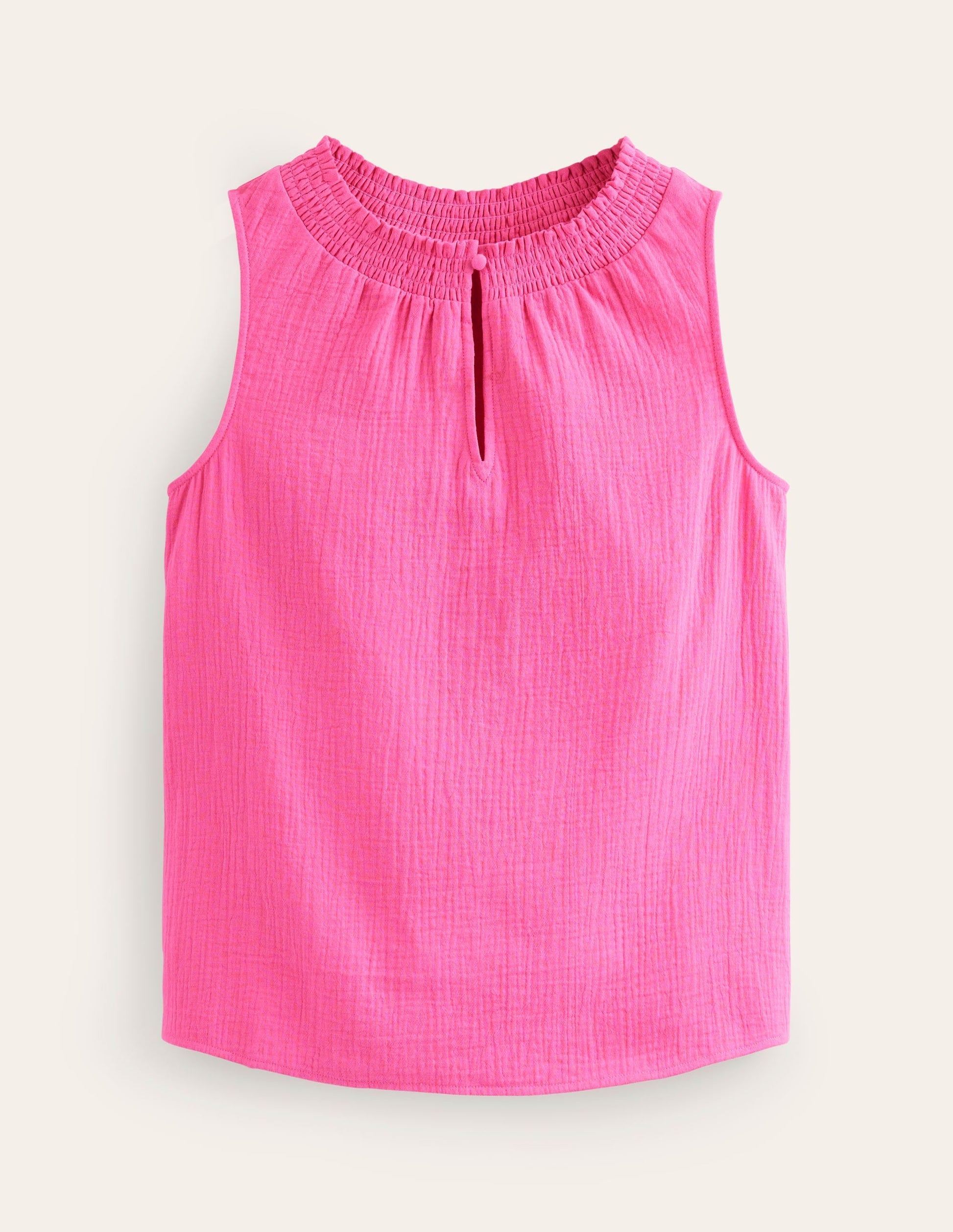Georgia Double Cloth Top-Sangria Sunset-5