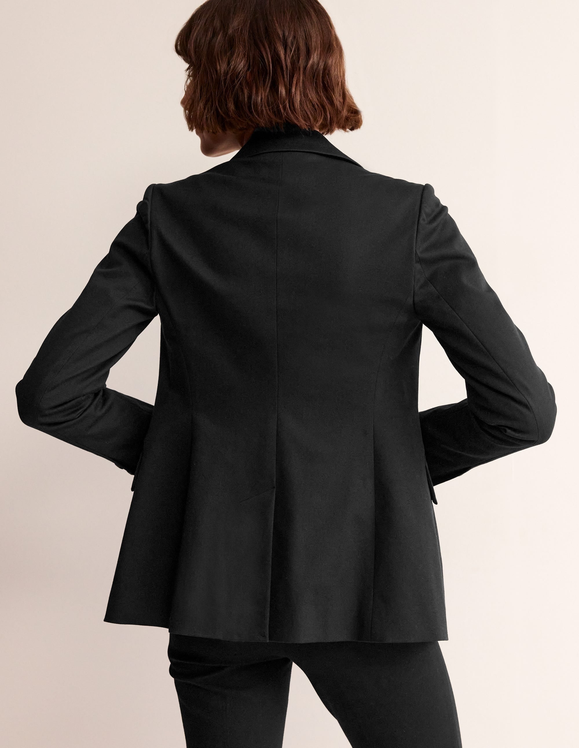 Marylebone Bi-stretch Blazer-Black - Image 3