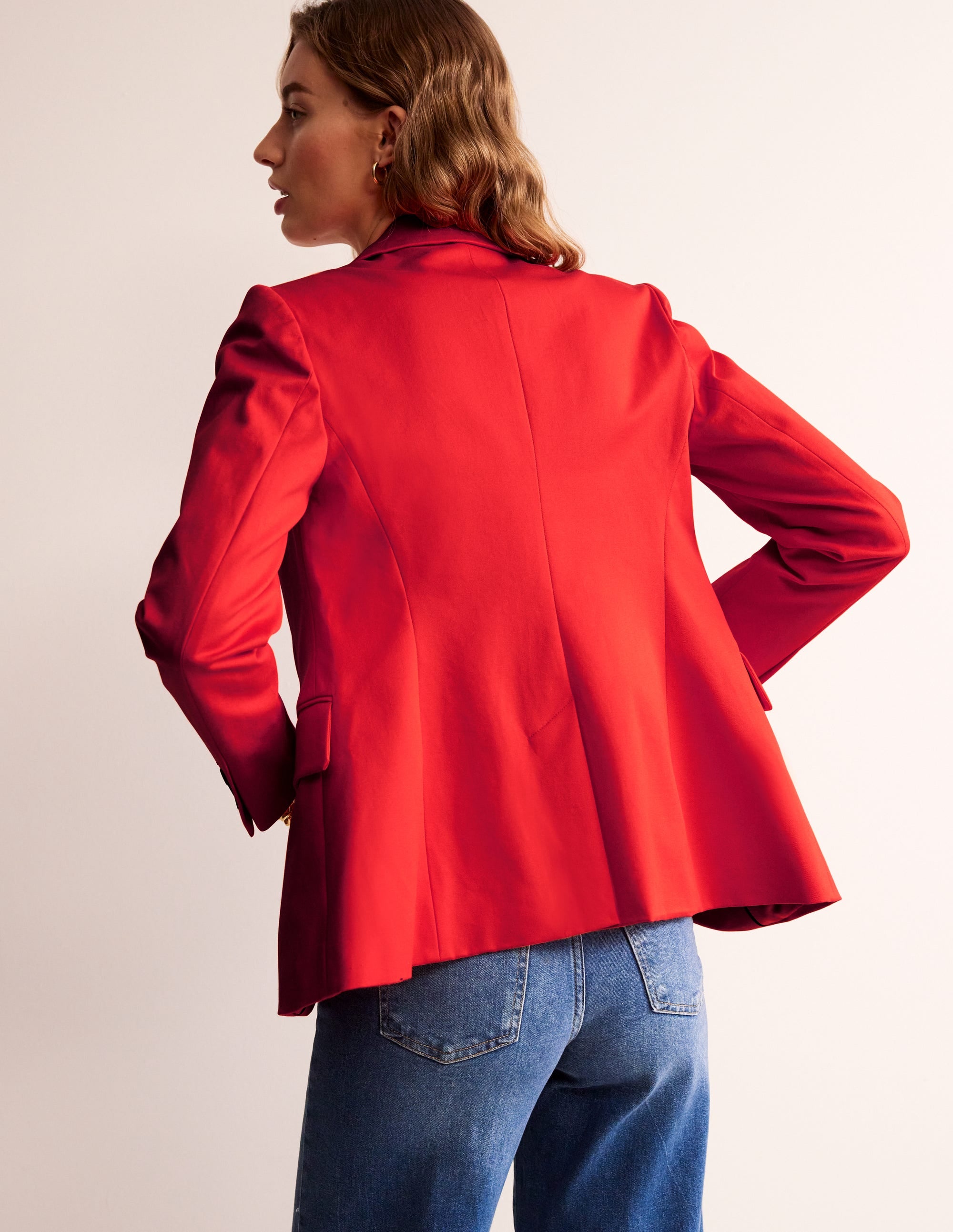 Marylebone Bi-stretch Blazer-Fiesta - Image 3