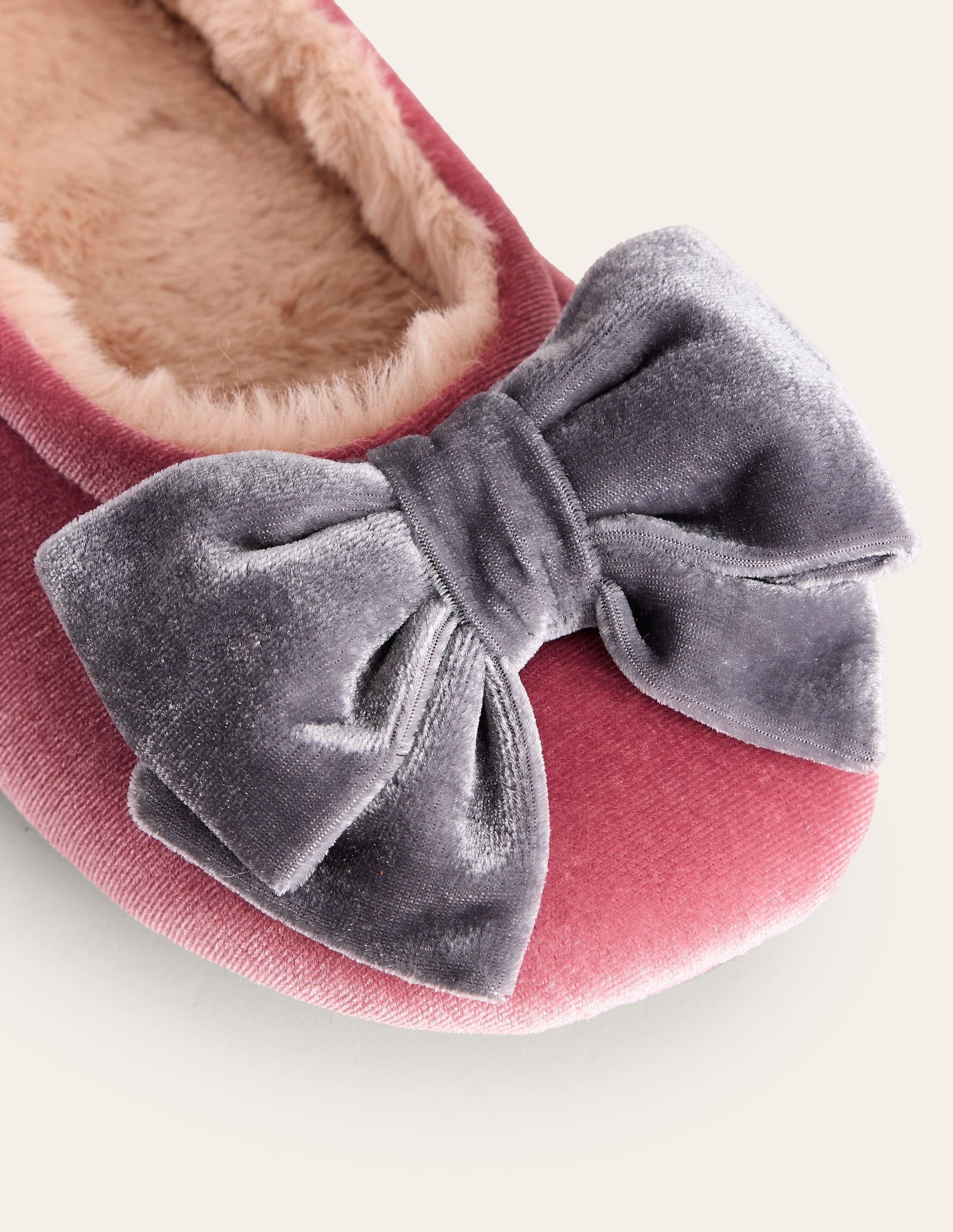 Bow Slippers-Pink - Image 4