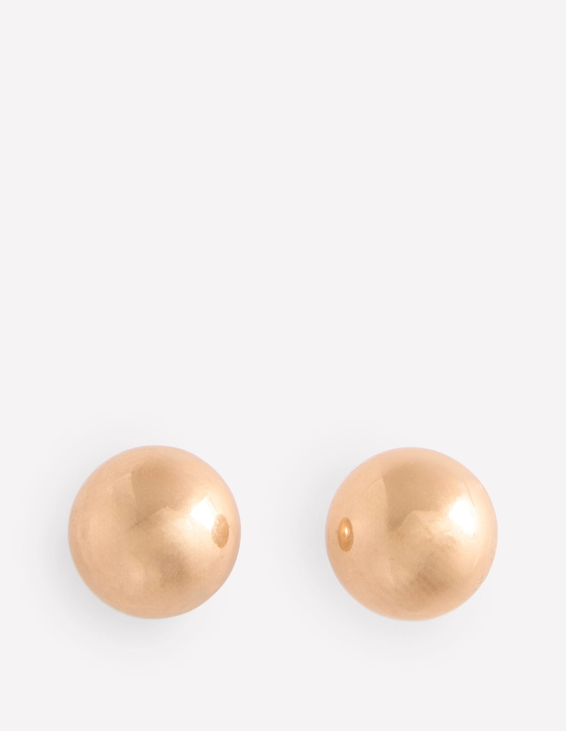 Statement Stud Earrings-Gold-2