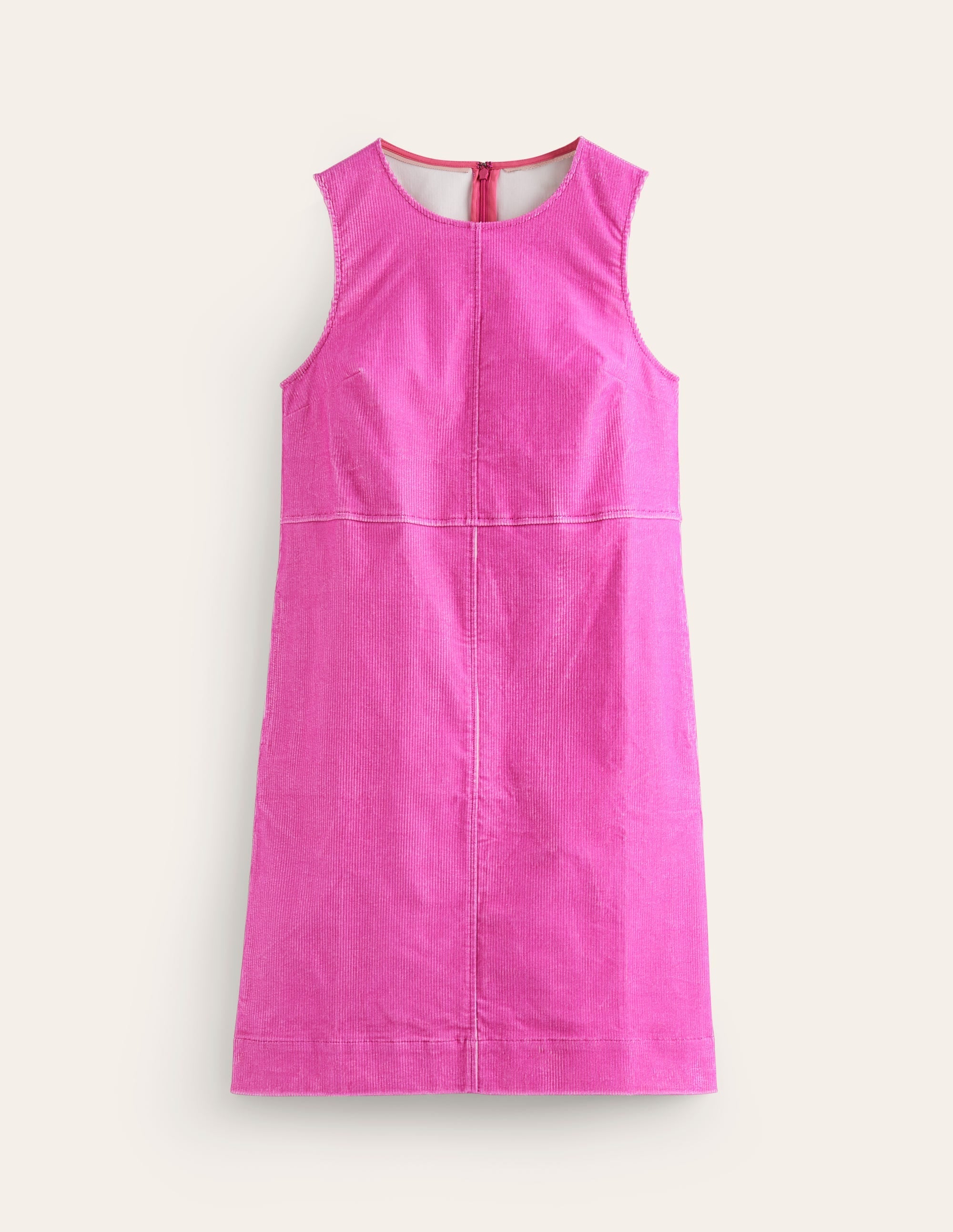 Pia Cord Shift Dress-Phlox Pink - Image 5