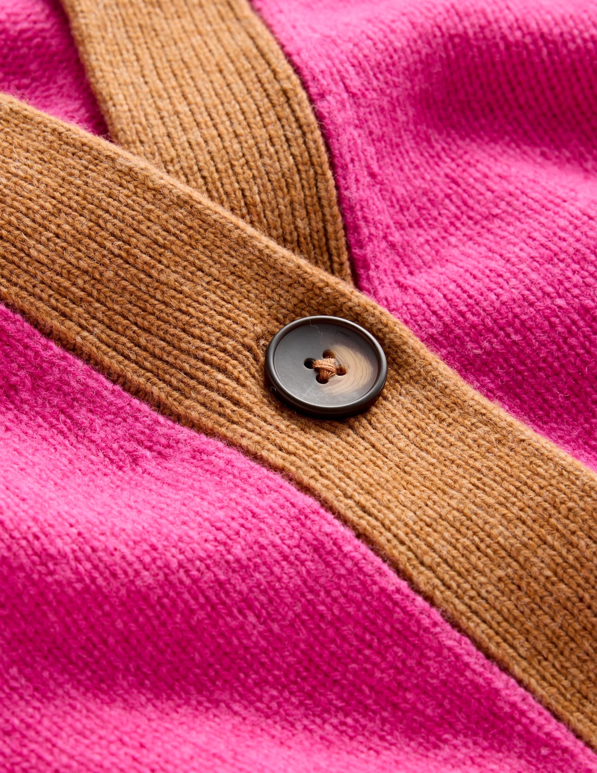 Olivia Merino Cardigan-Party Pink-9