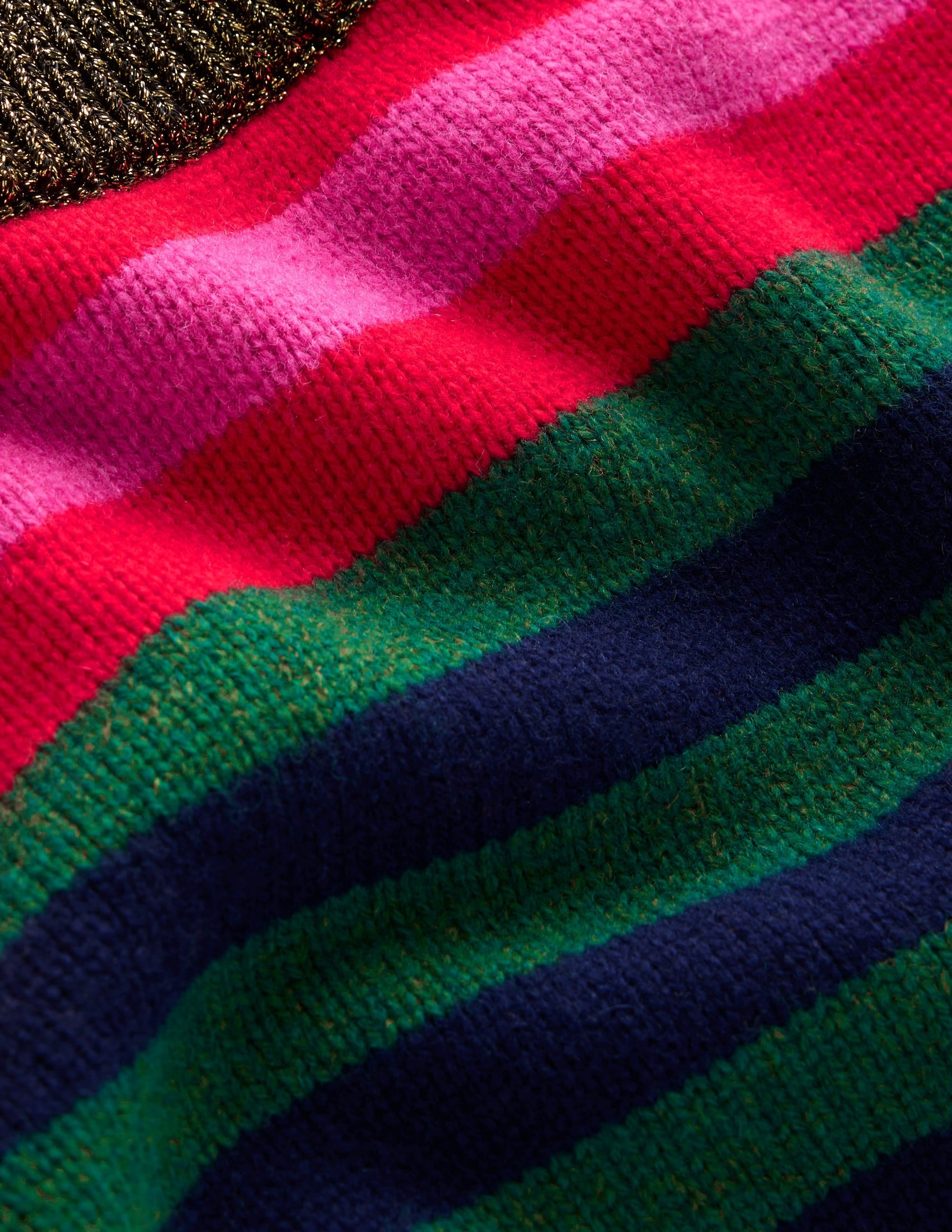 Olivia Merino Jumper-Multi, Rainbow Stripe-9