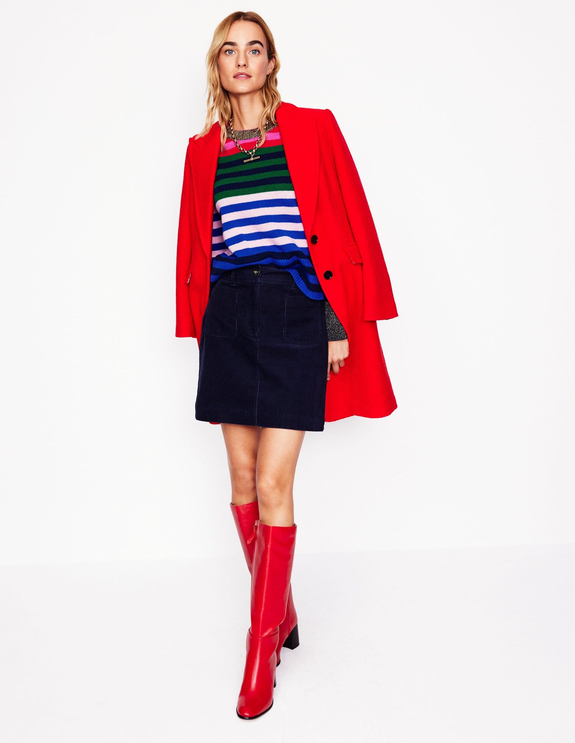 Olivia Merino Jumper-Multi, Rainbow Stripe-6