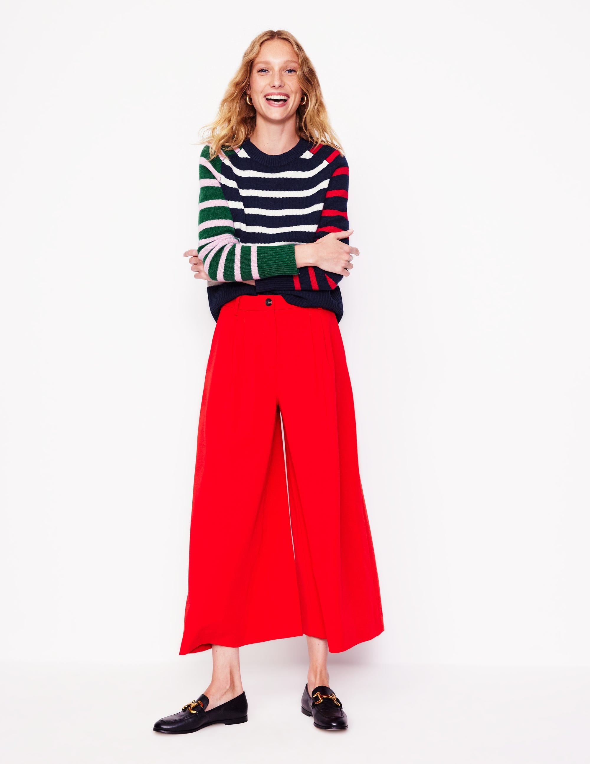Olivia Merino Jumper-Multi, Hotch Potch - Image 5