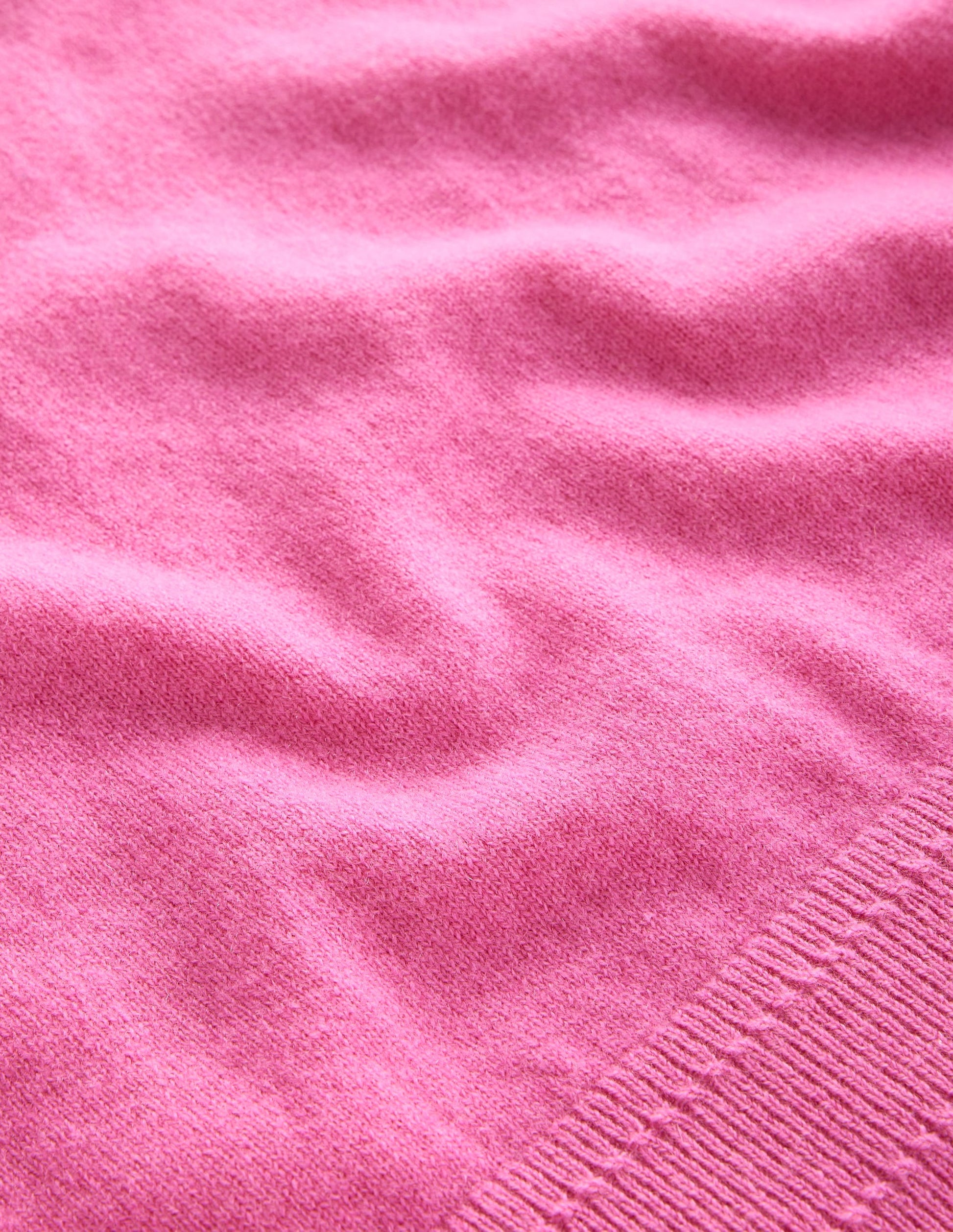 Eva Cashmere Boat Neck Jumper-Pink Tourmaline-7