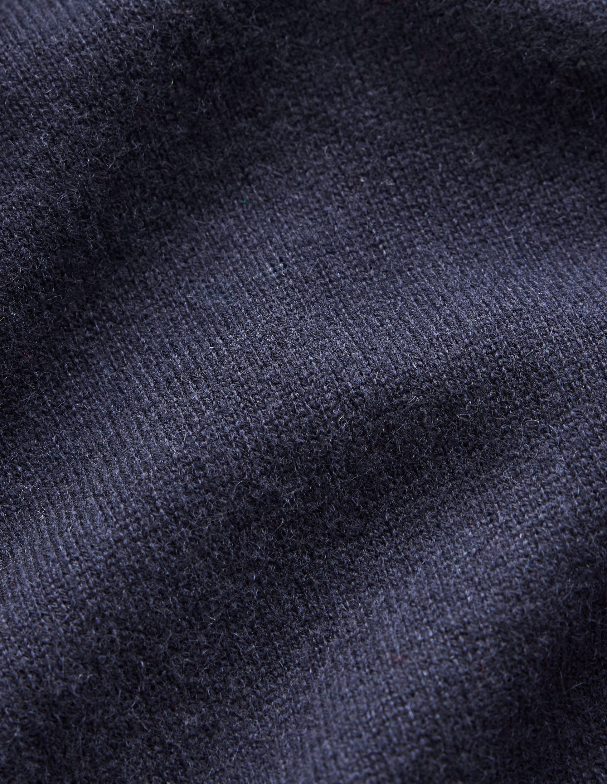 Eva Cashmere Roll Neck Jumper-Navy-6