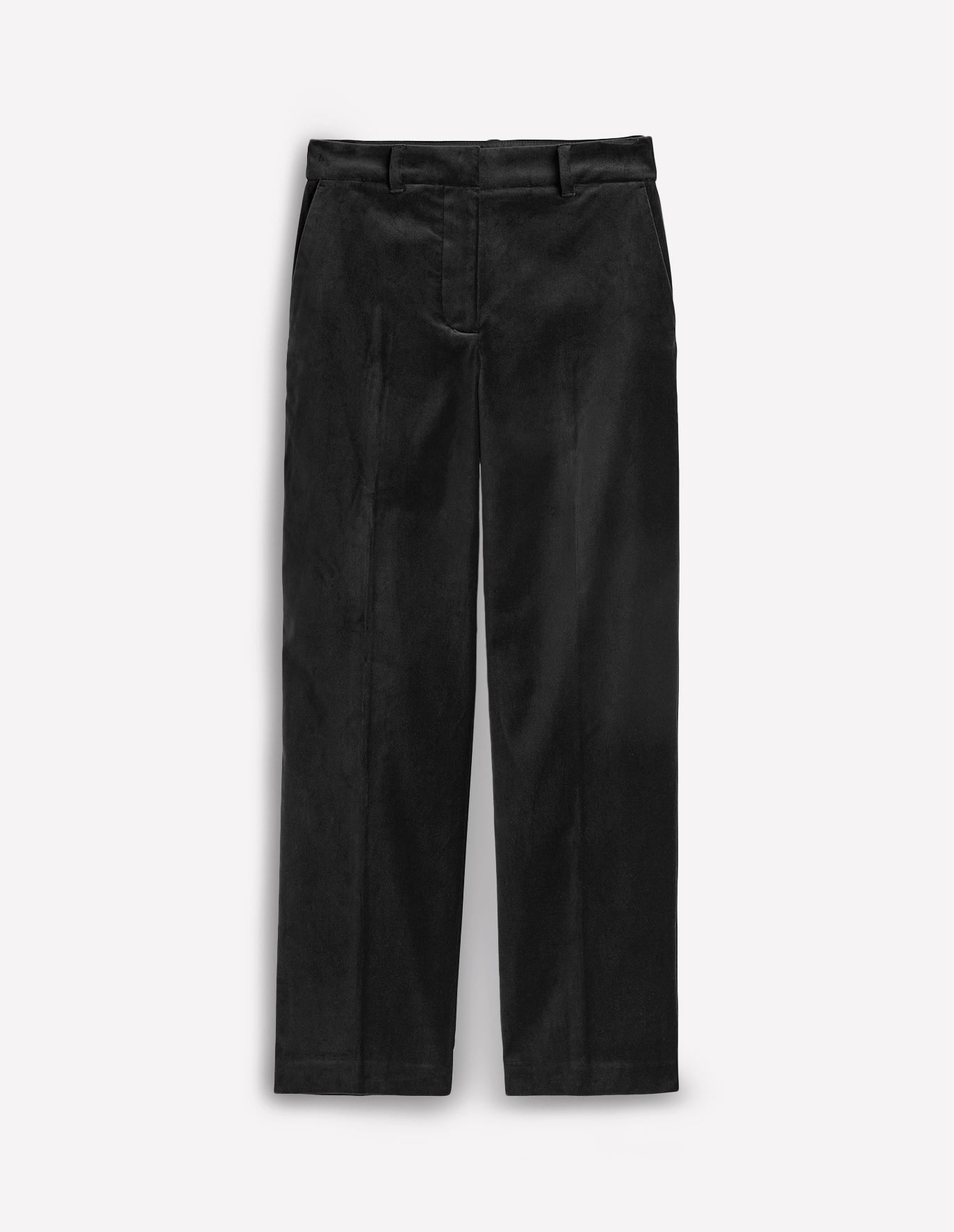 Kew Velvet Trousers-Black-5