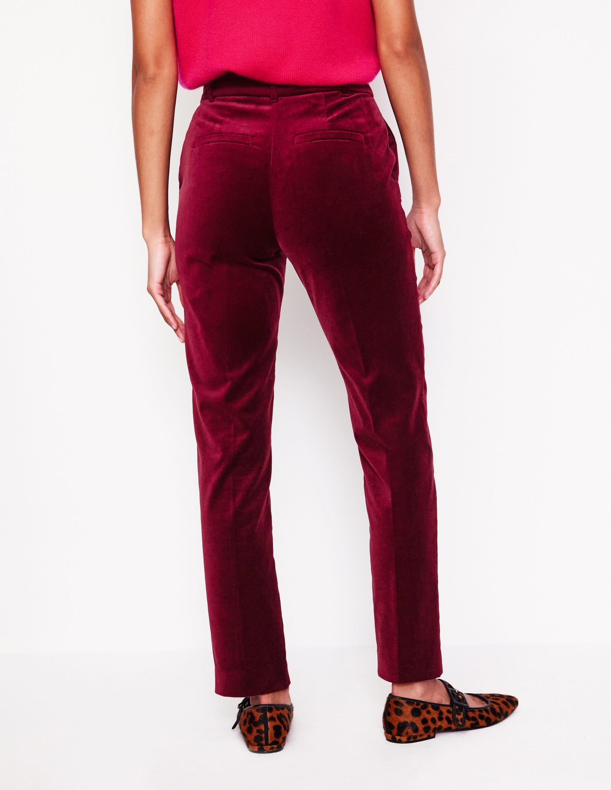 Kew Velvet Trousers-Cabernet-3