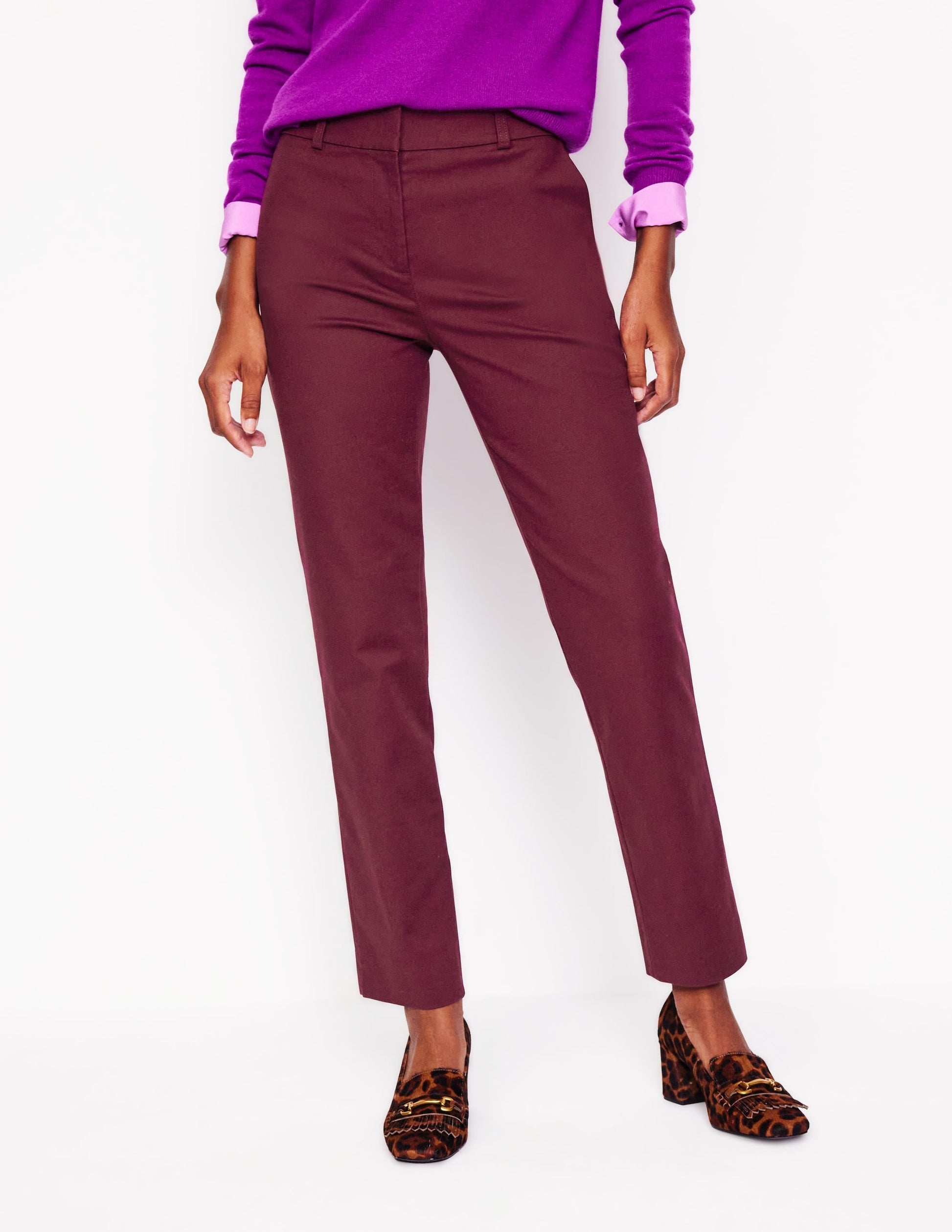 Richmond 7/8 Trousers-Deep Wisteria-4