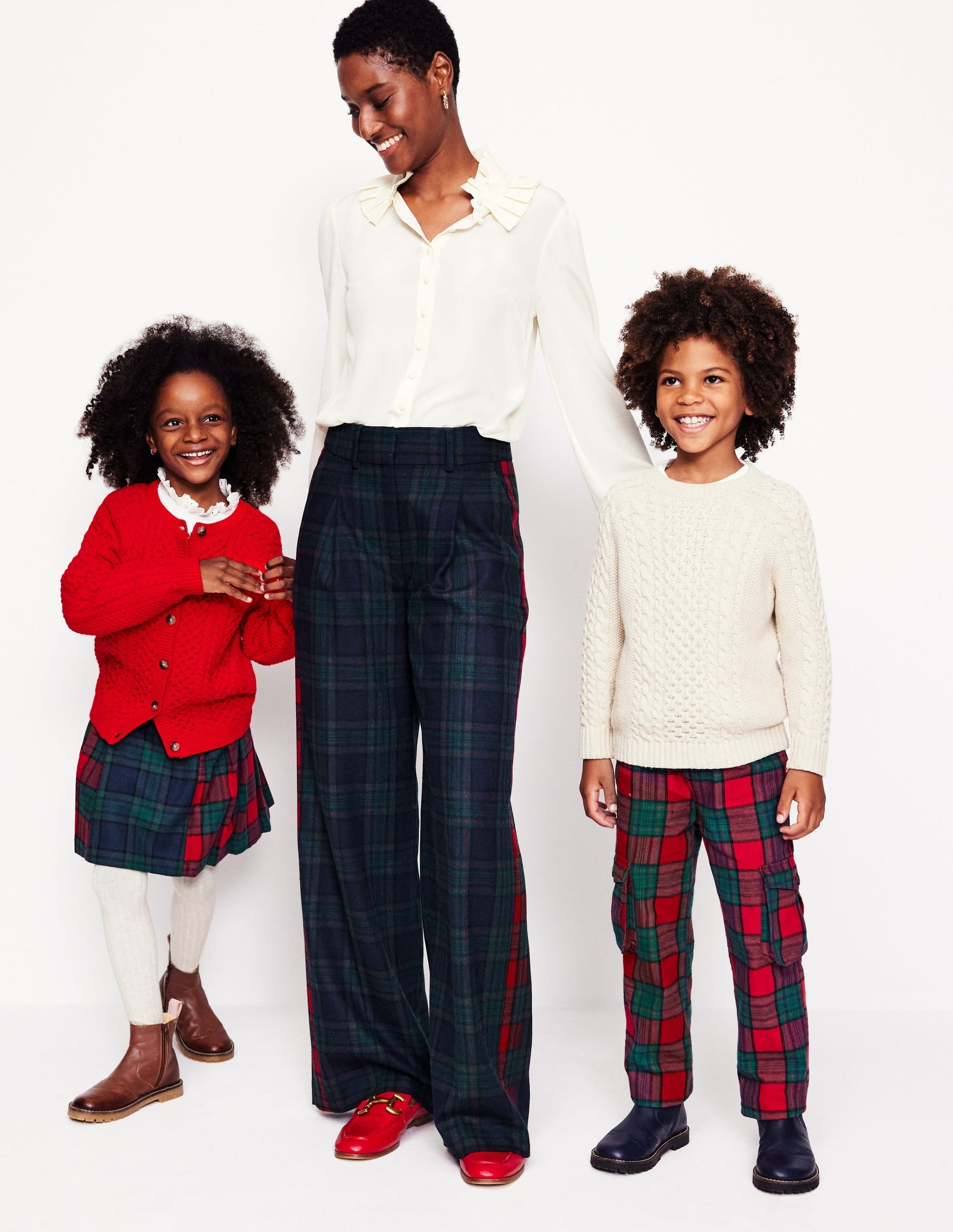 Chiswick Wool-Blend Trousers-Navy and Green Check-8
