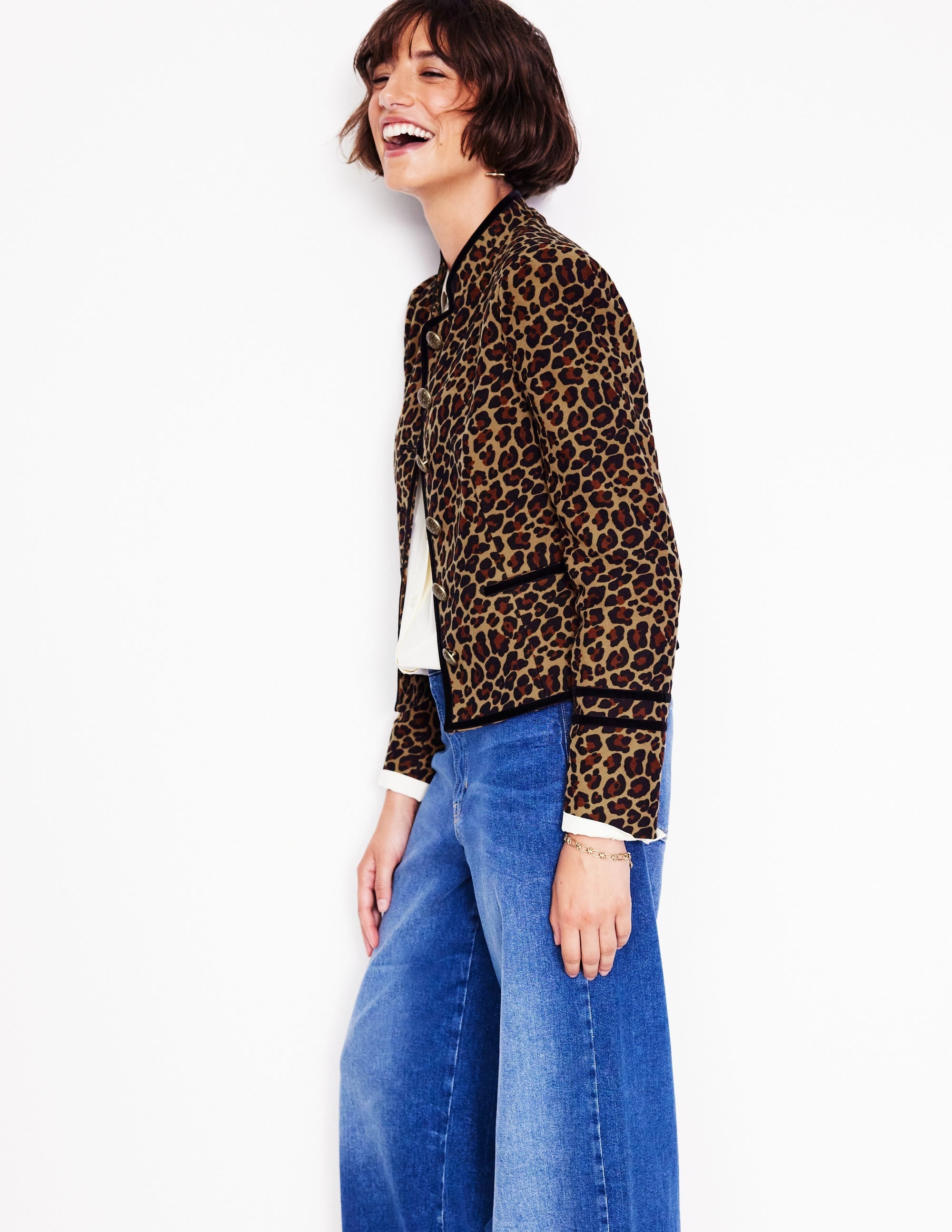 Cambridge Military Jacket-Leopard - Image 1