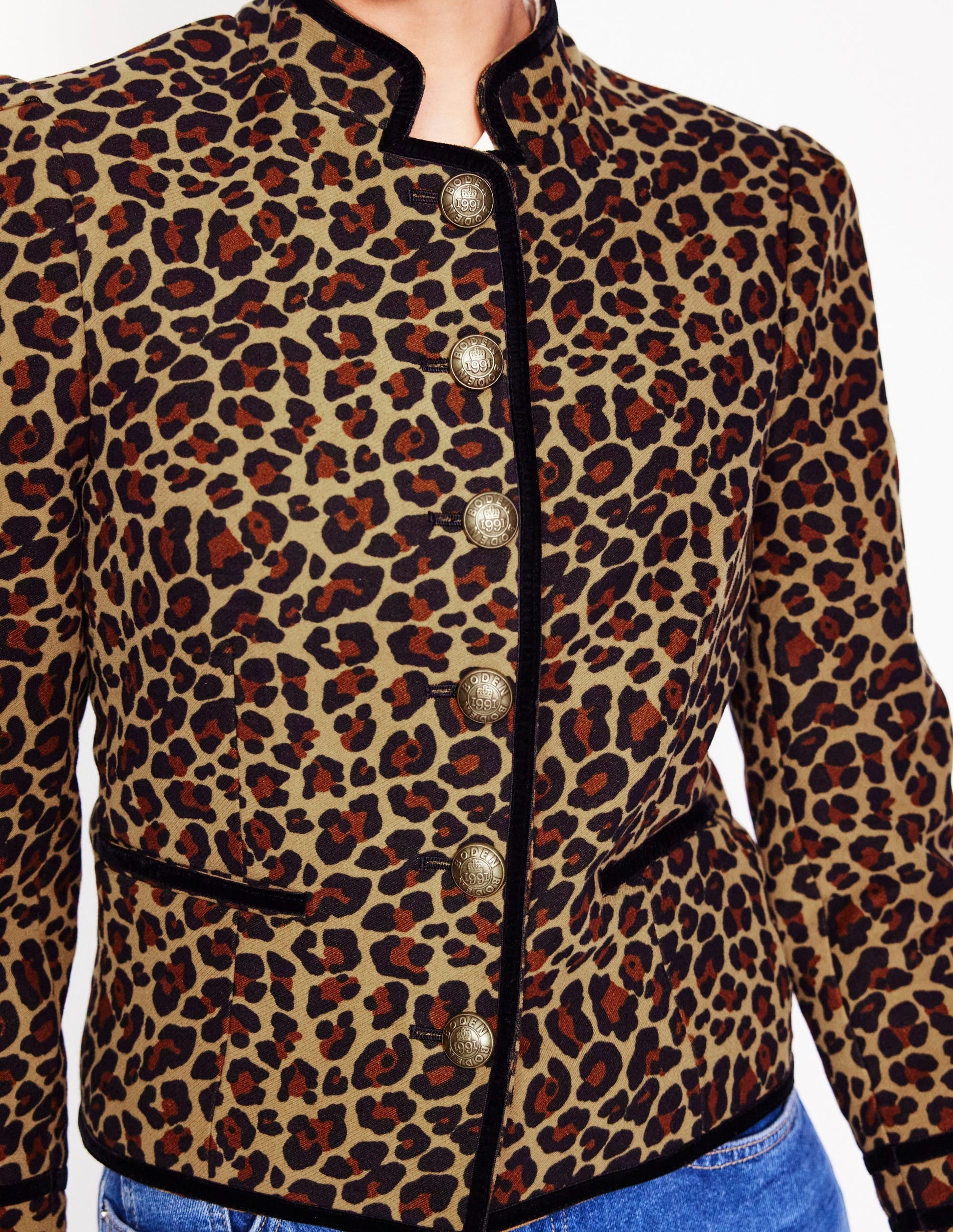 Cambridge Military Jacket-Leopard-2