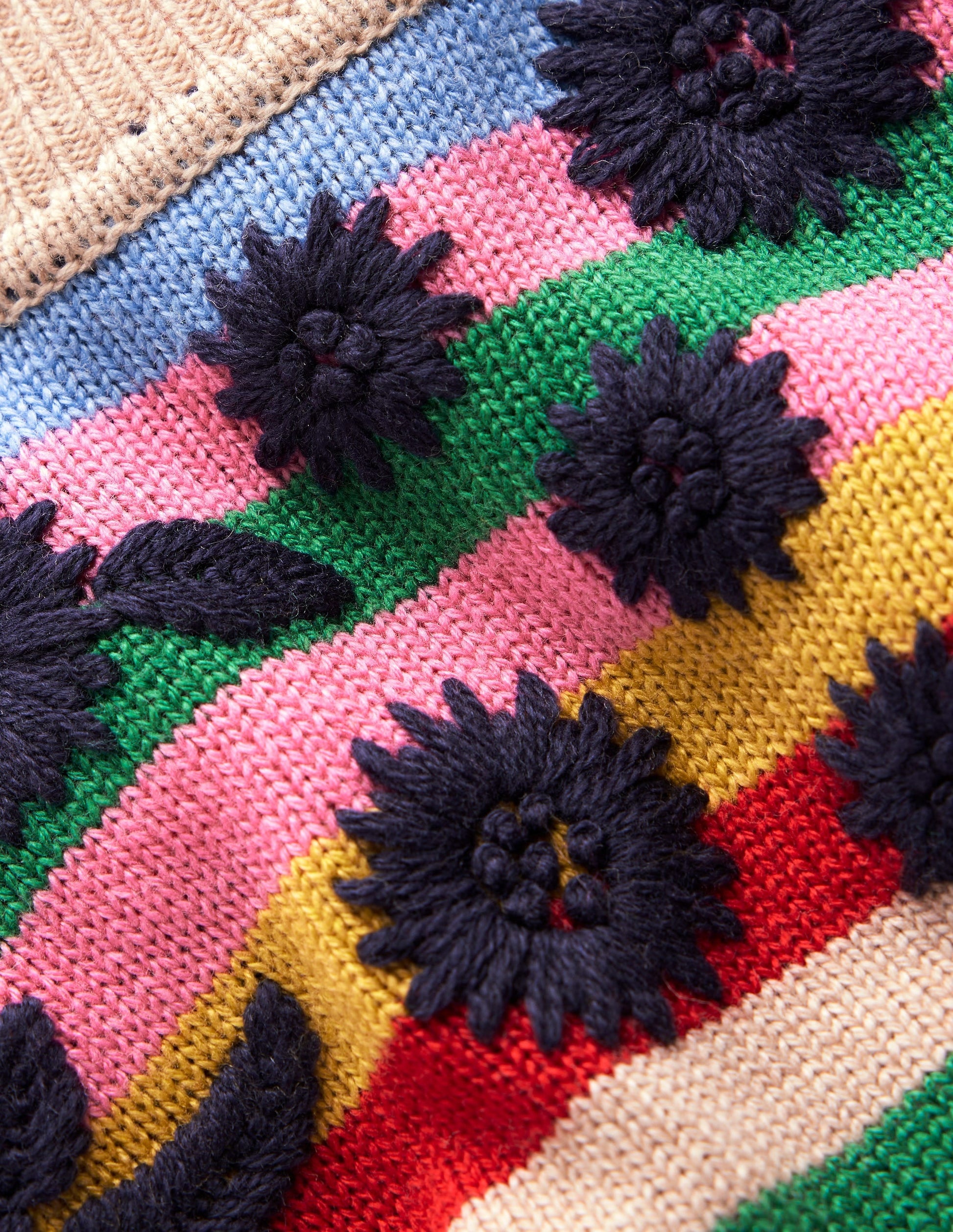 Embroidered Floral Jumper-Multi, Rainbow-7