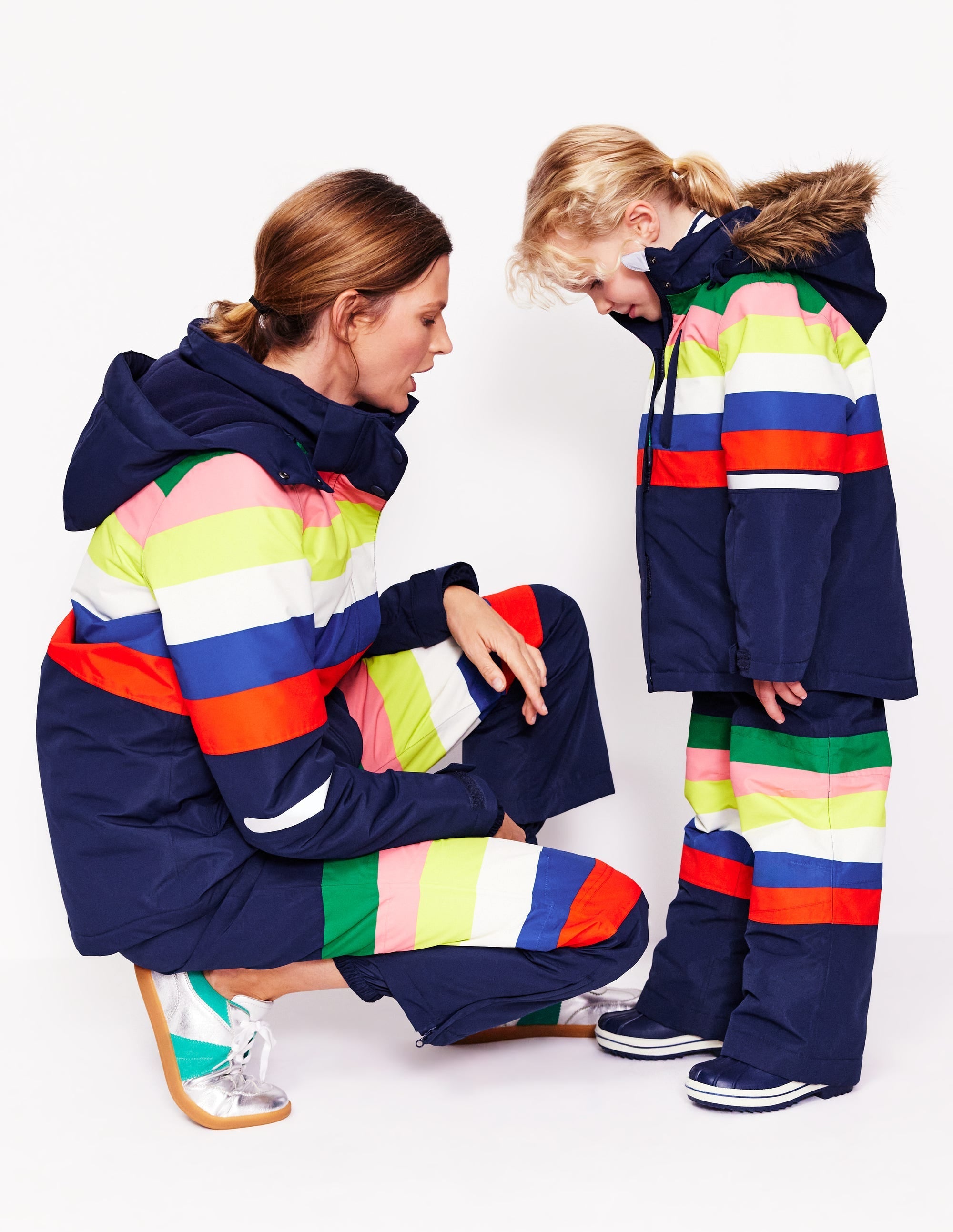 Ski Jacket-Rainbow Stripe - Image 6